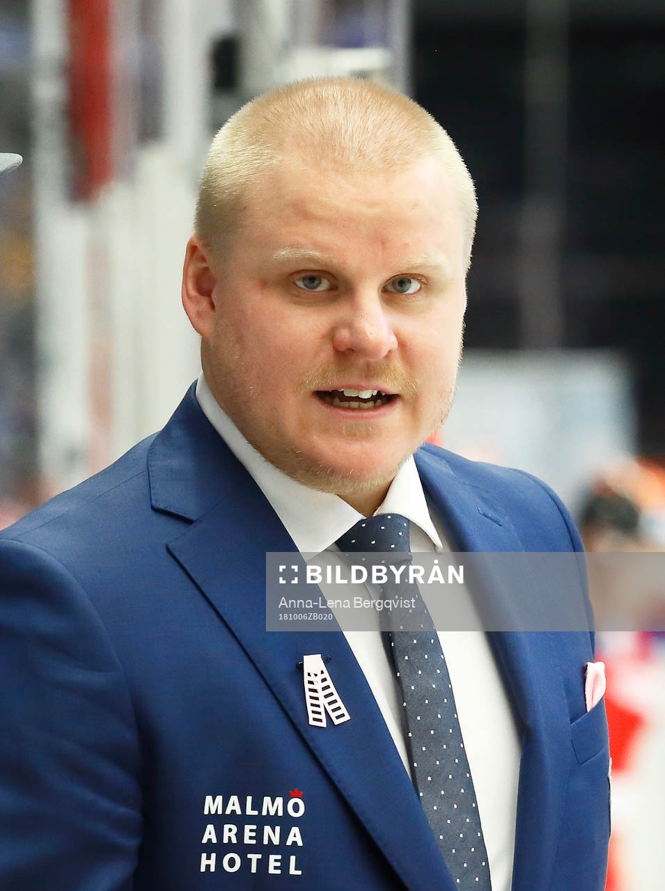 Malmö Redhawks målvaktstränare Henning Sohlberg