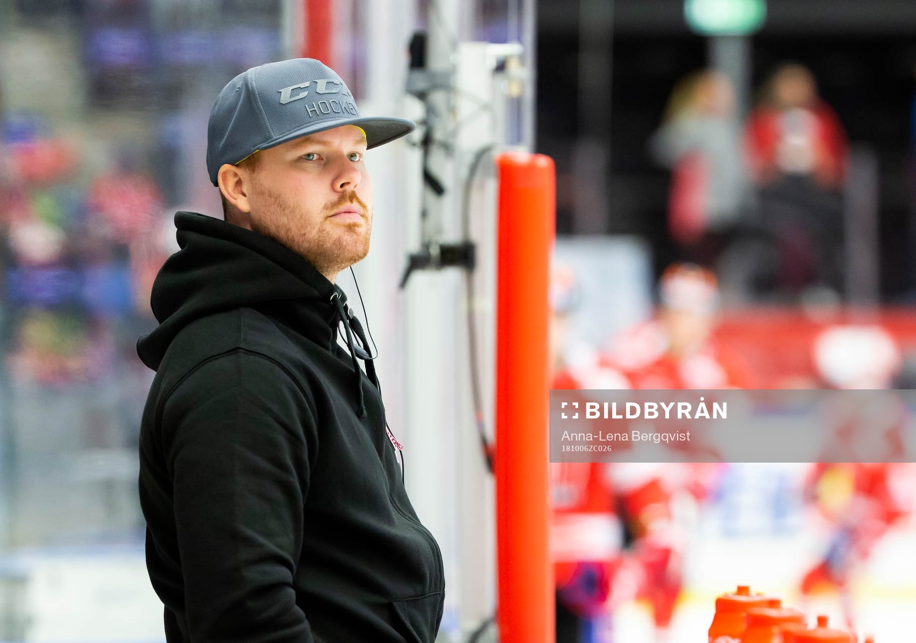 Malmö Redhawks materialförvaltare Anders Fagerström
