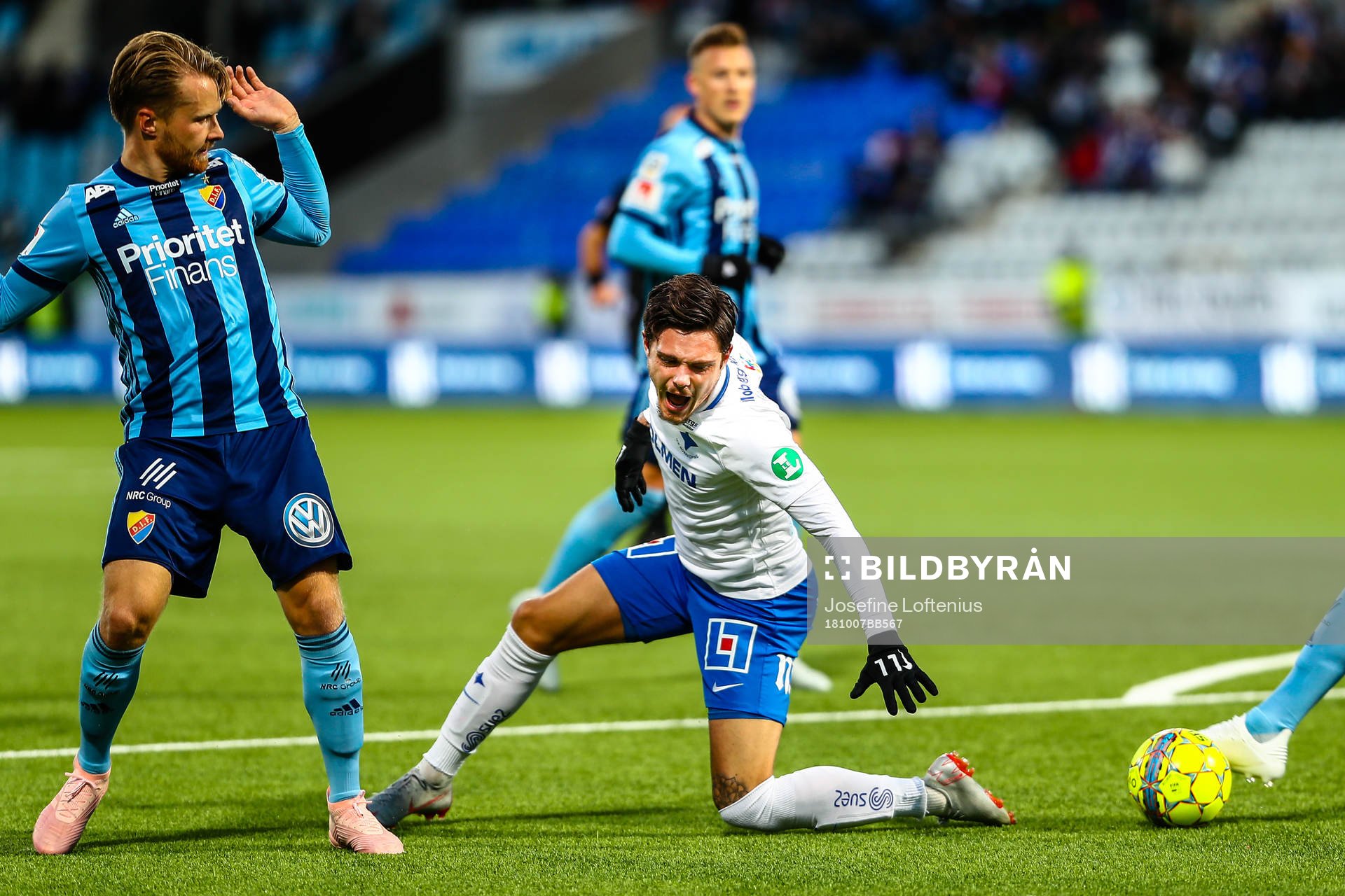Djurgårdens Jacob Une Larsson och Norrköpings David
