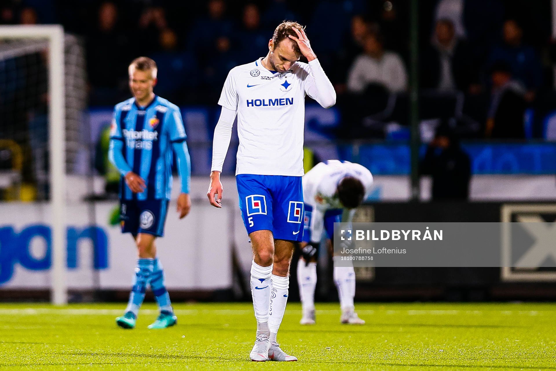 Norrköpings Lars Christian Krogh Gerson deppar