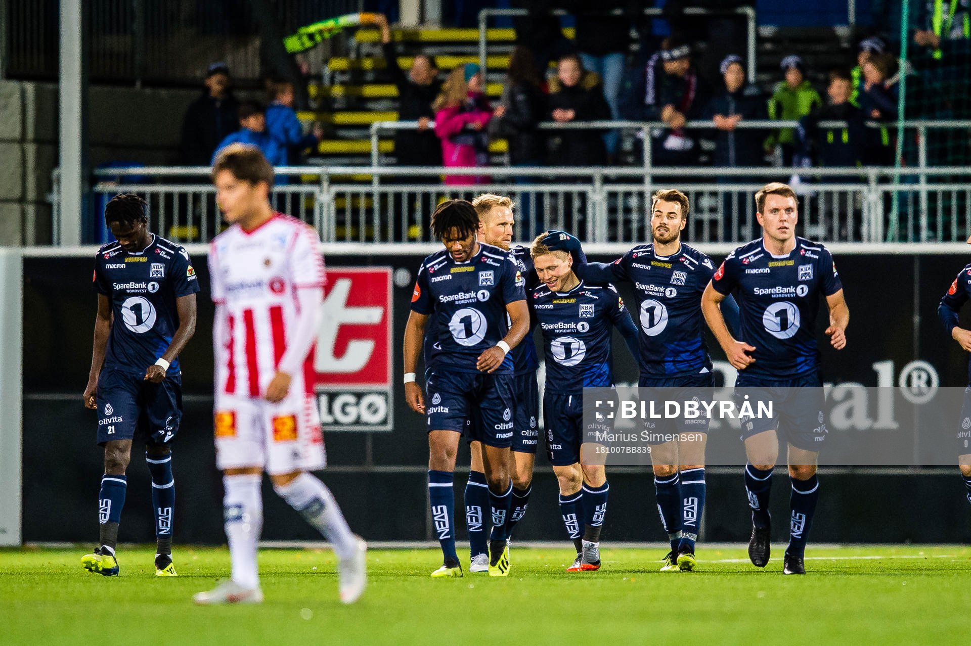 Torgil Øwre Gjertsen of Kristiansund celebrates the 4-0