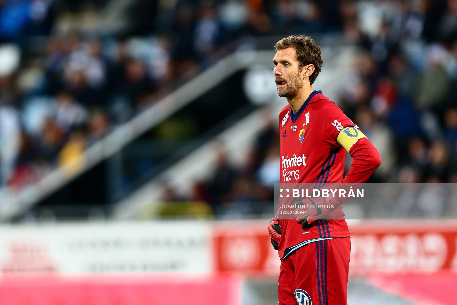 Djurgårdens målvakt Andreas Isaksson