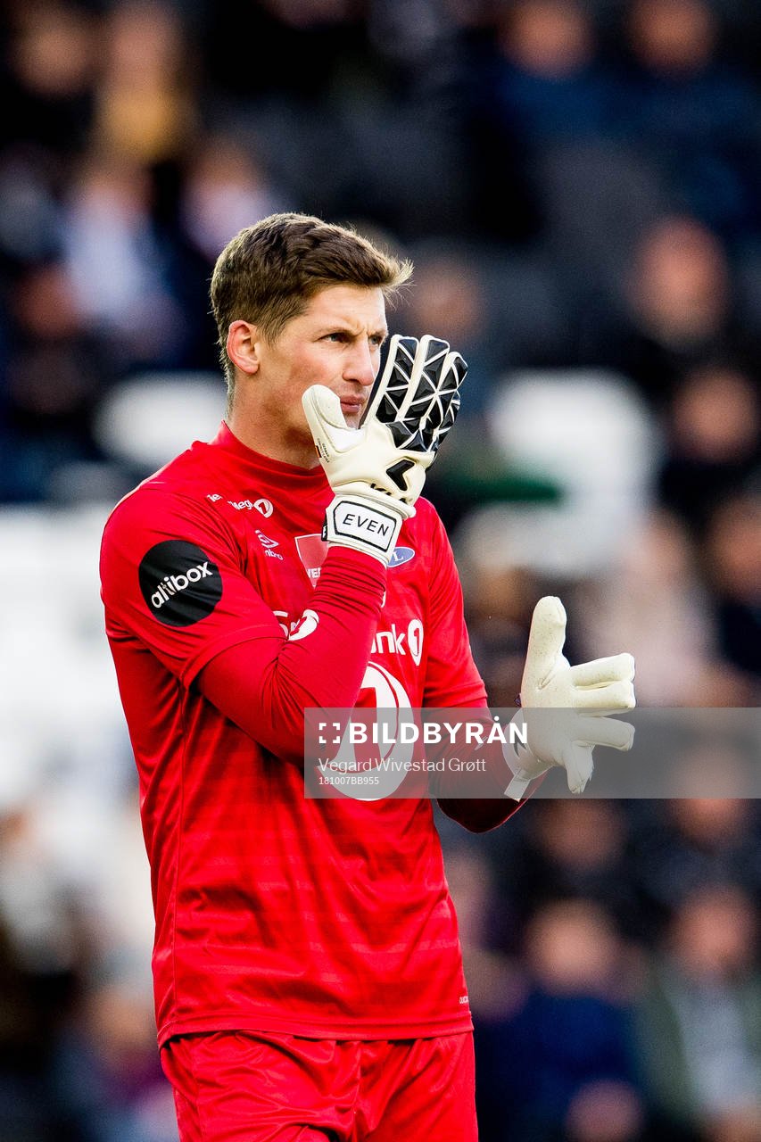 Goalkeeper Even Barli of Ranheim