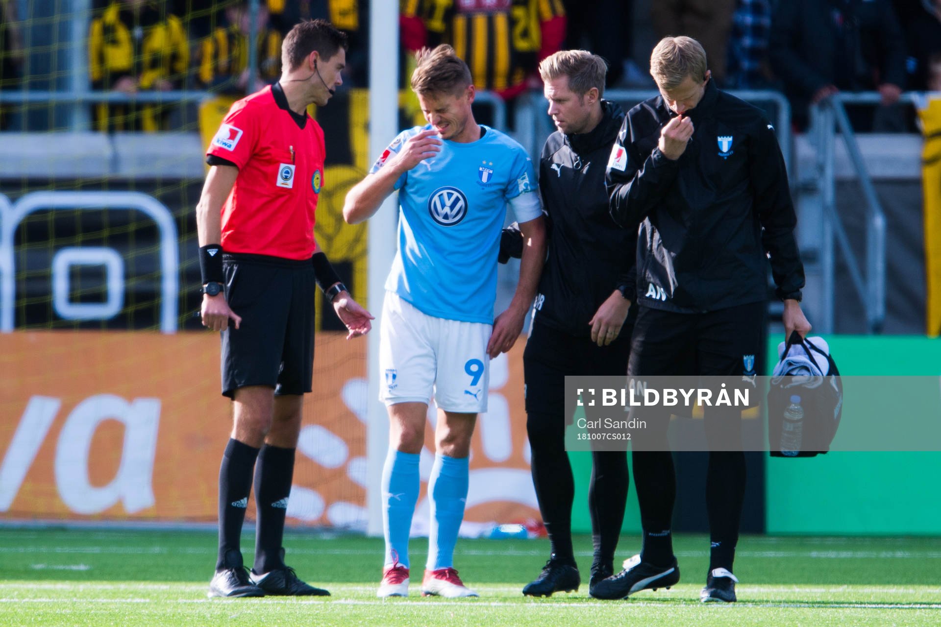 Malmö FFs Markus Rosenberg får vård