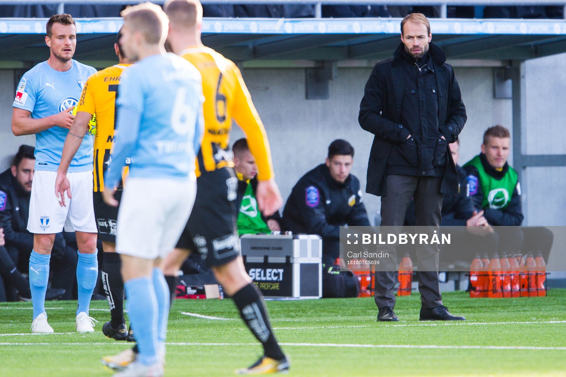 Häckens tränare Andreas Alm
