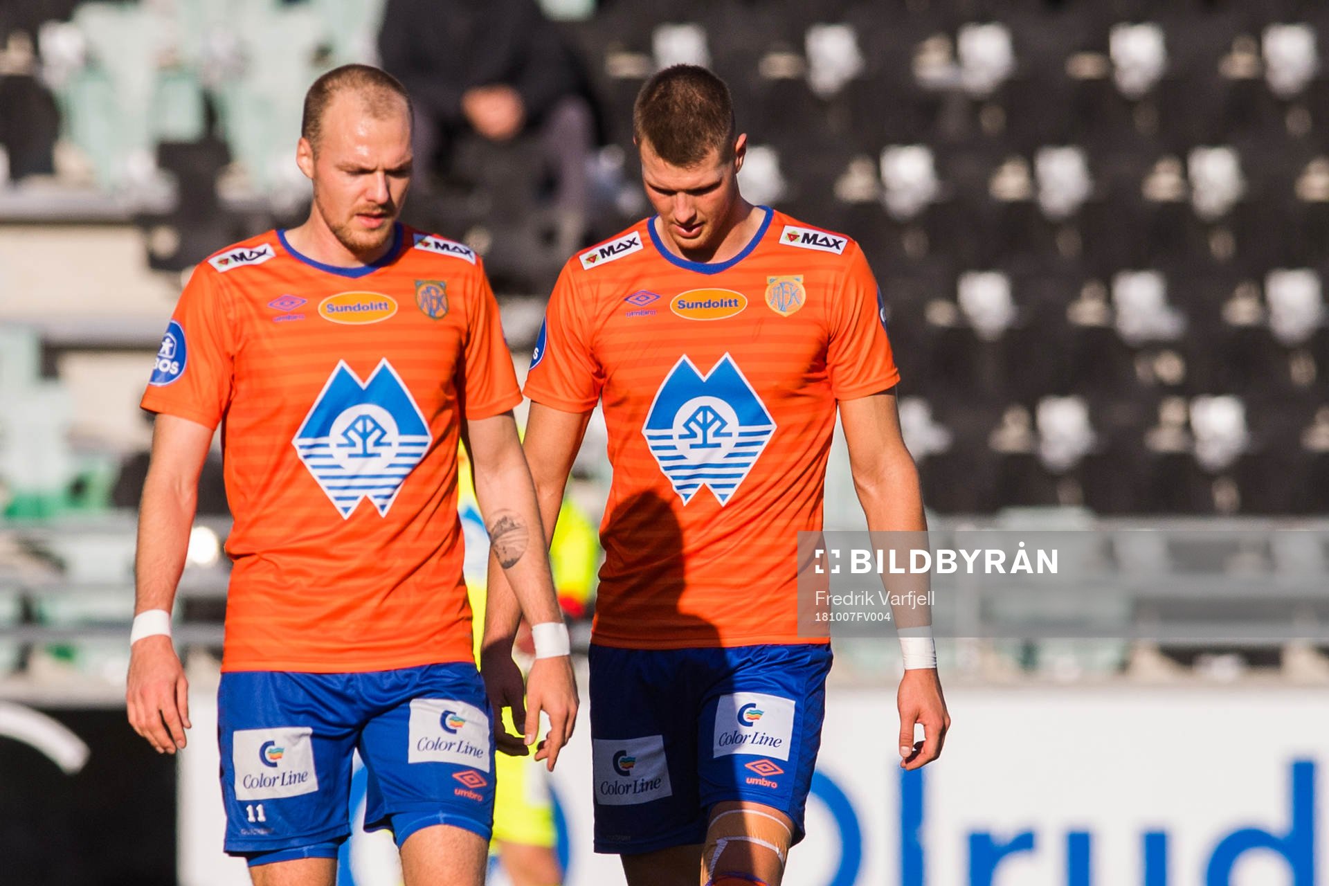 Aron Elís Thrándarson and Hólmbert Fridjónsson of