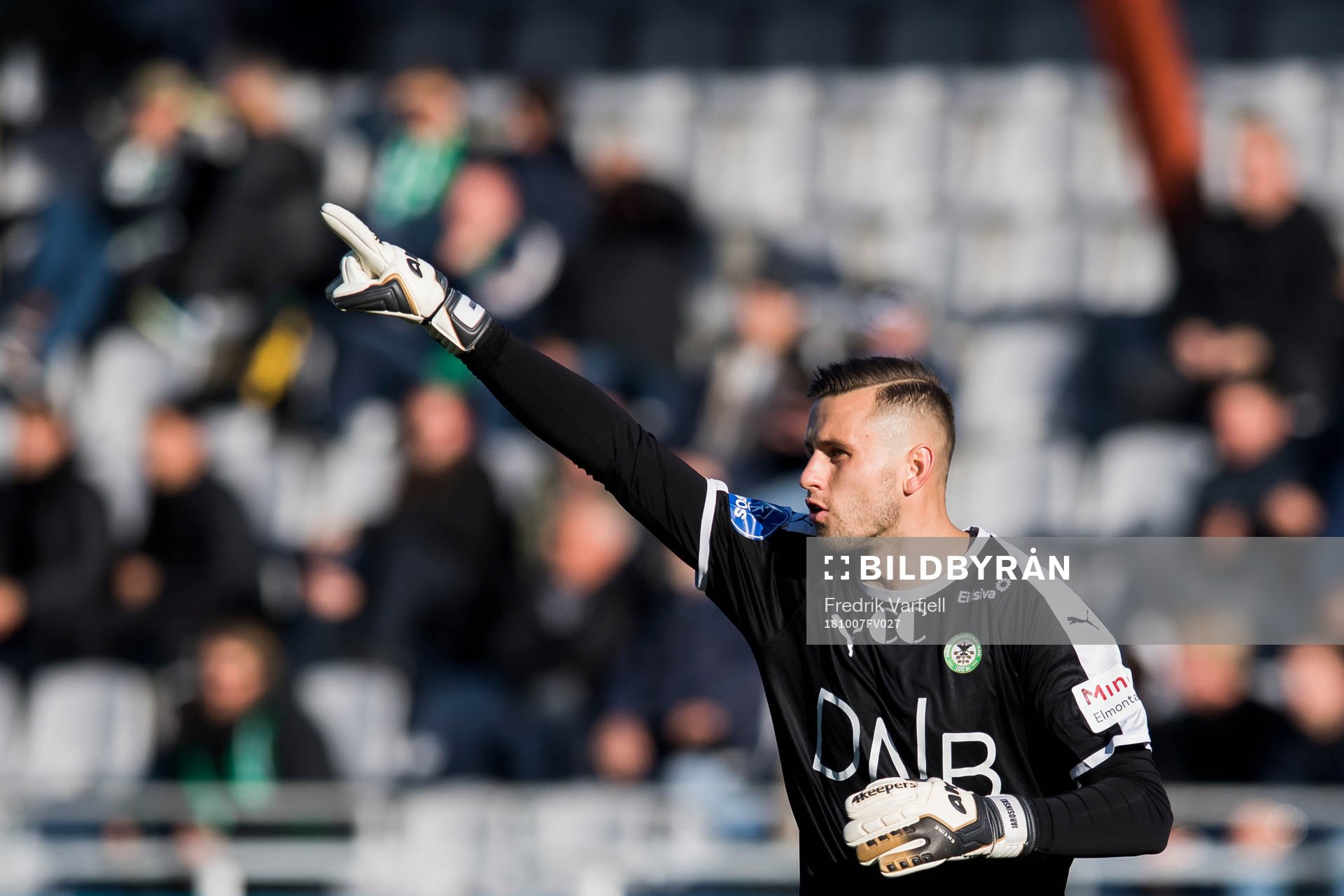 Goalkeeper Lukasz Jarosinski of HamKam