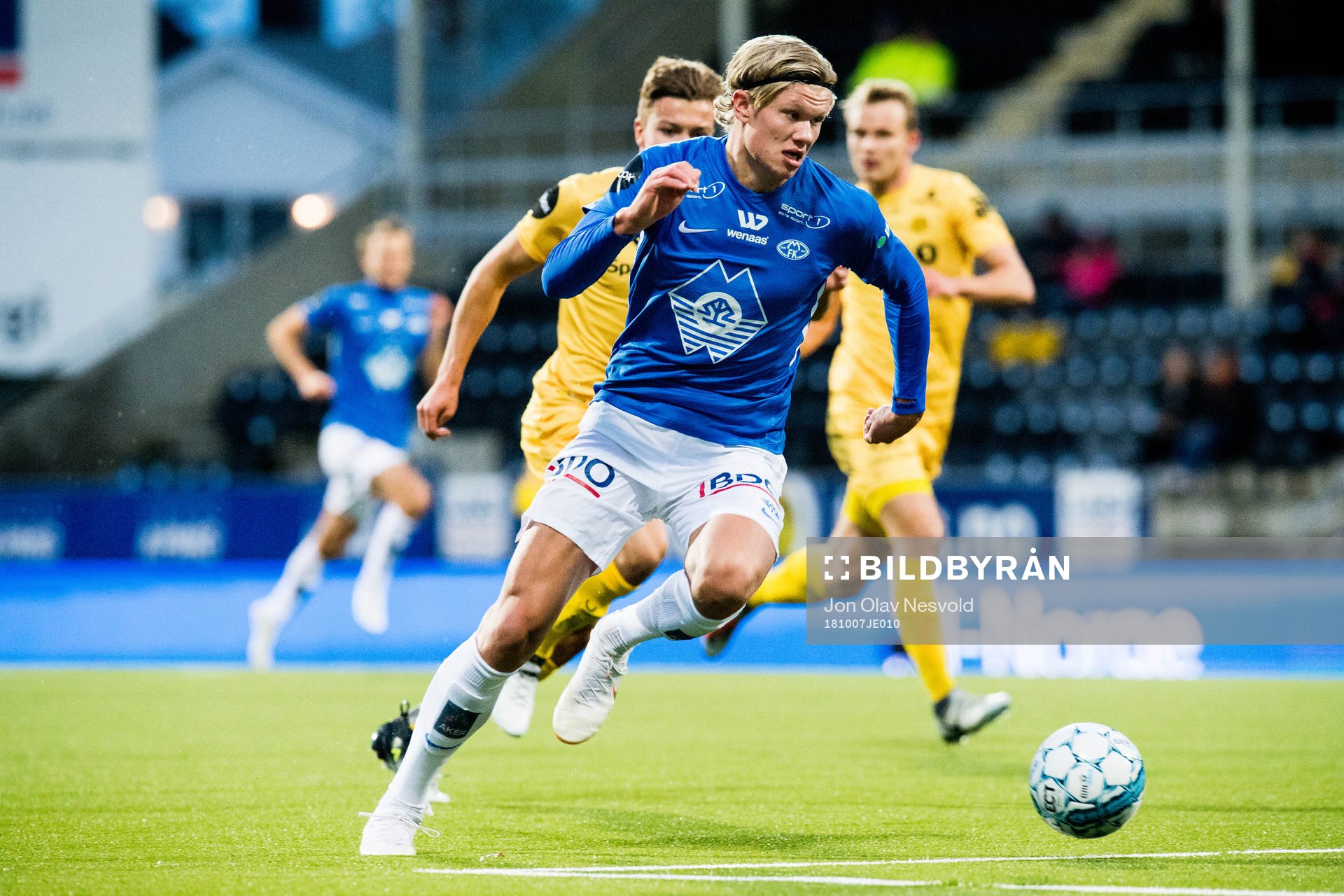 Erling Braut Håland of Molde