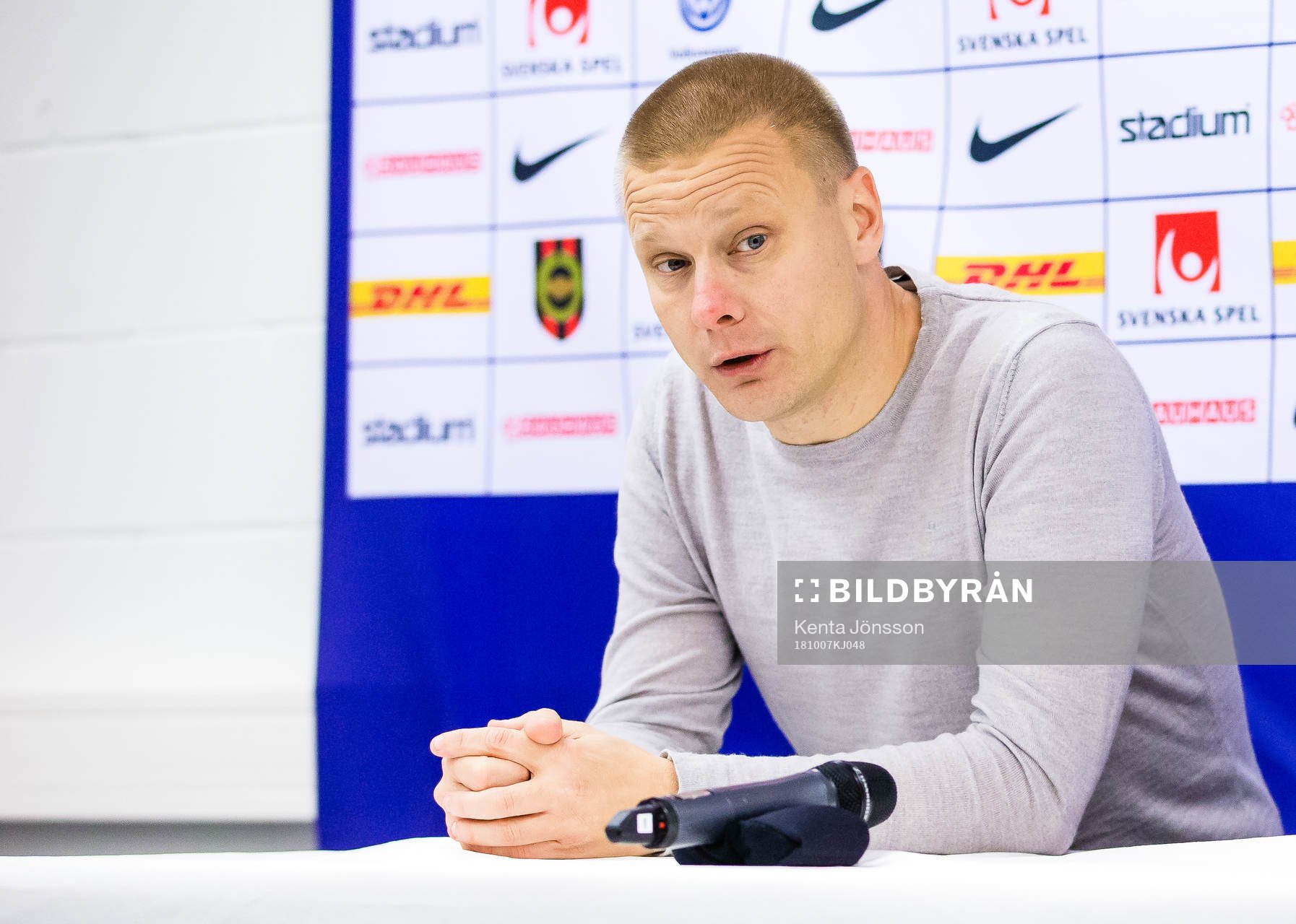Hammarbys tränare Stefan Billborn