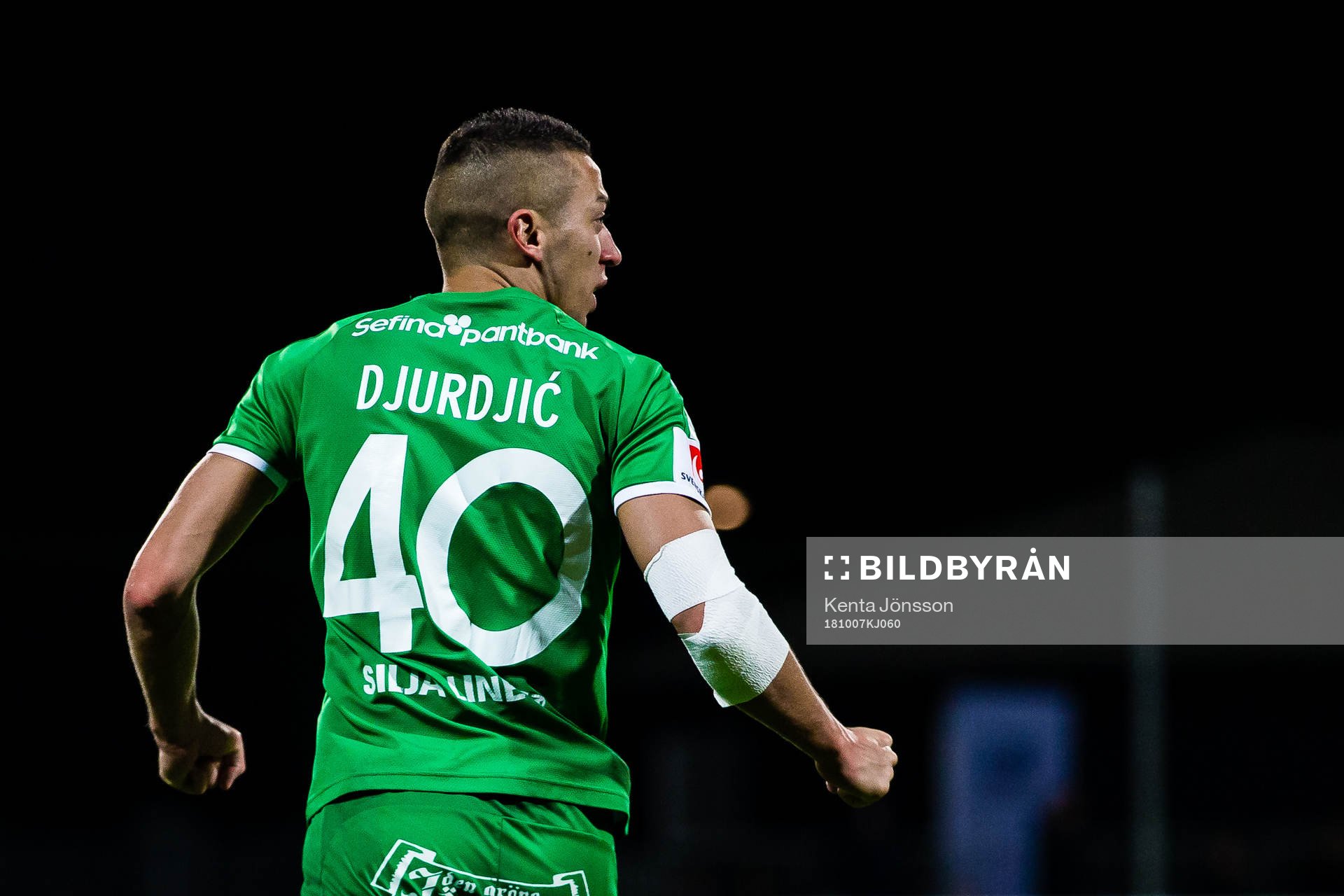 Hammarbys Nikola Djurdjic jublar