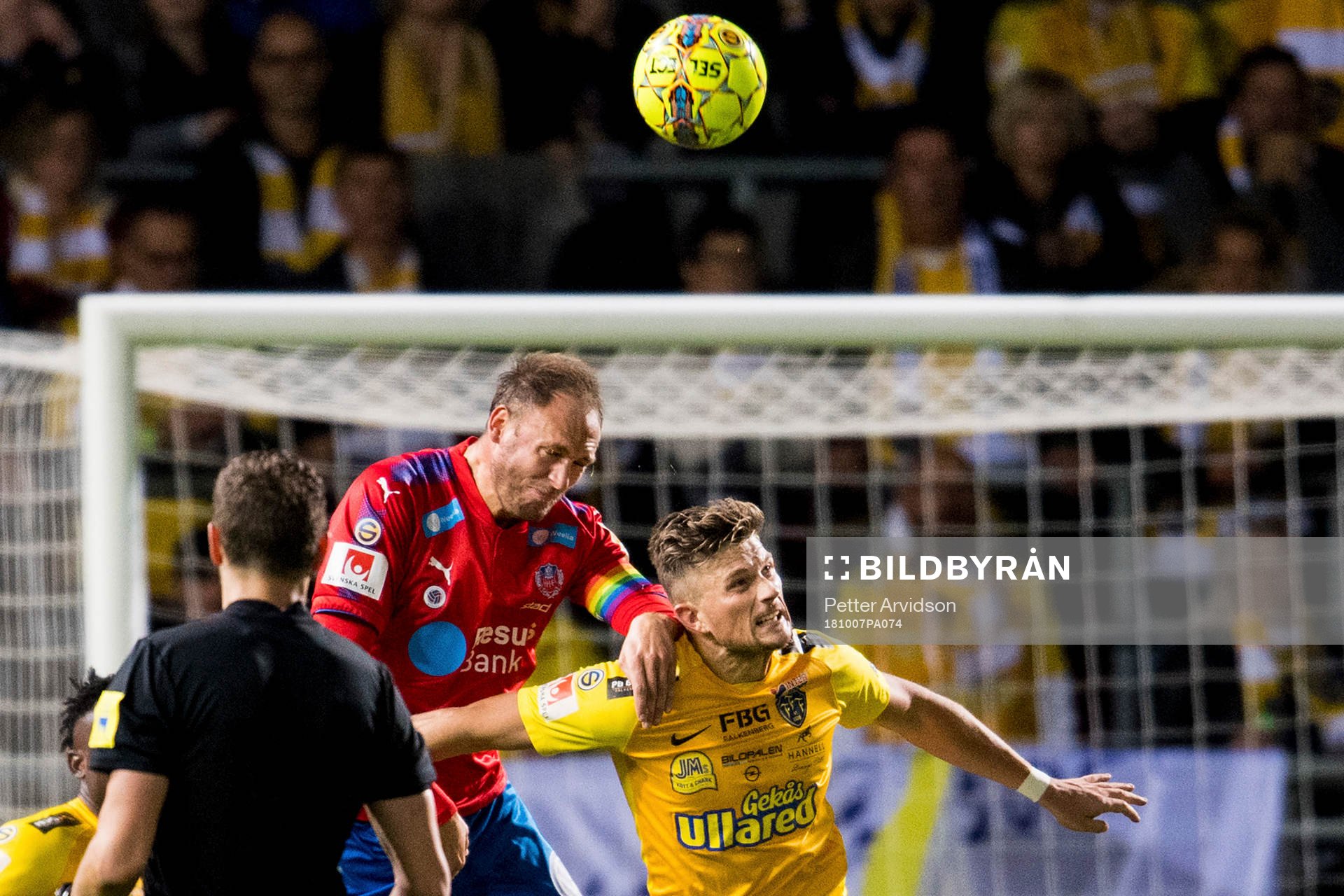 Helsingborgs Andreas Granqvist och Falkenbergs Erik Pärsson
