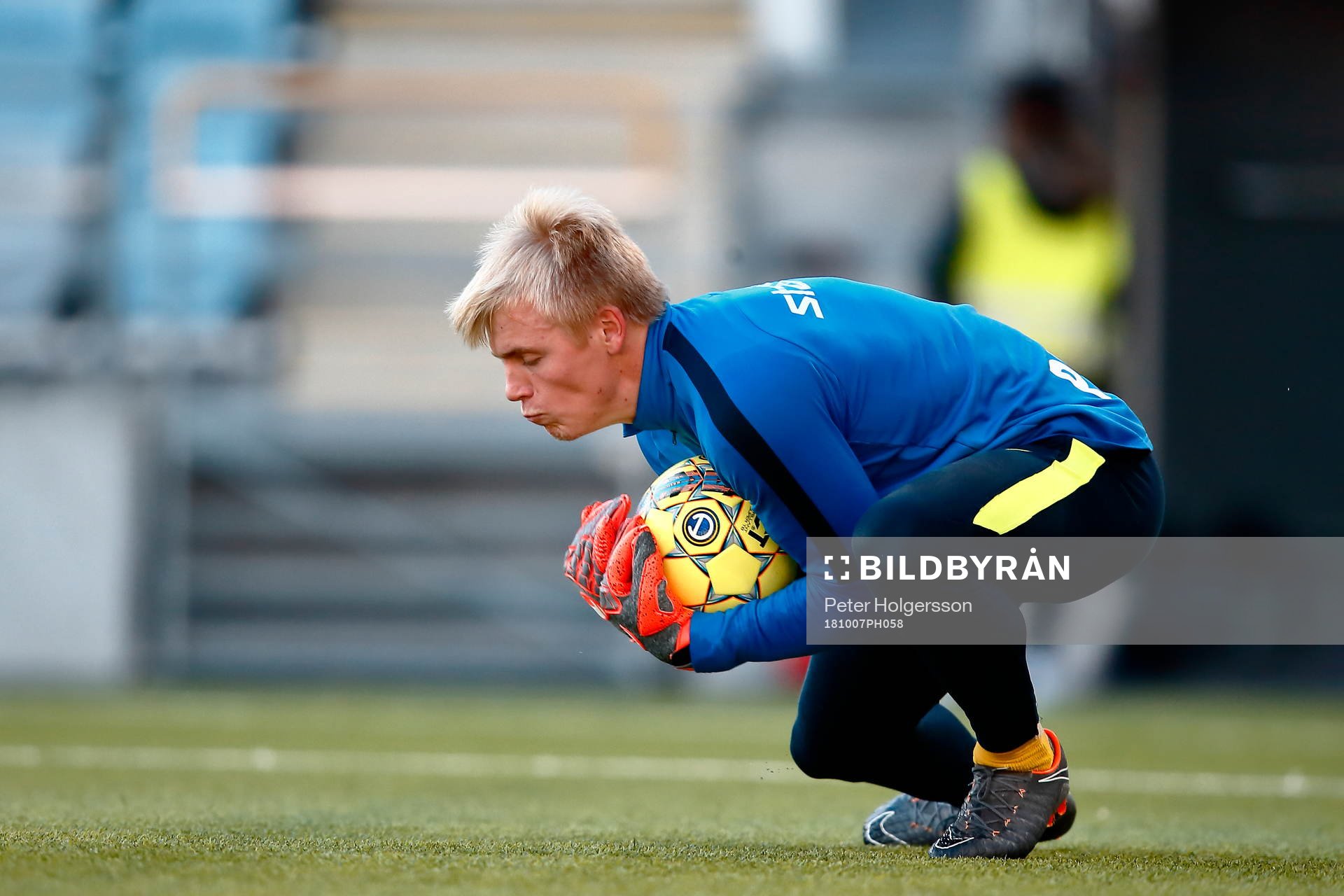 Norrköpings målvakt Isak Pettersson