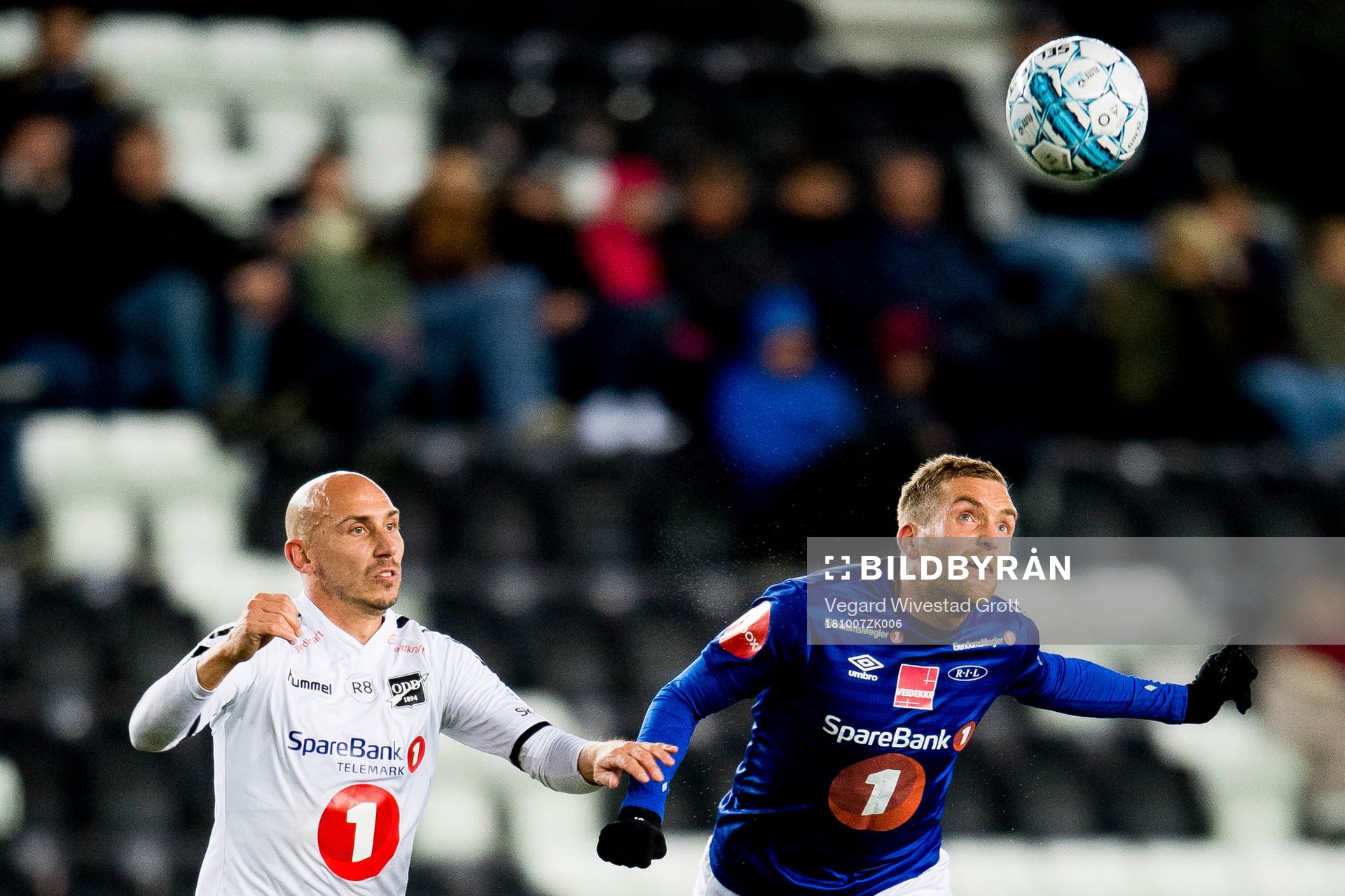 Jone Samuelsen of Odd and Kristoffer Løkberg of Ranheim