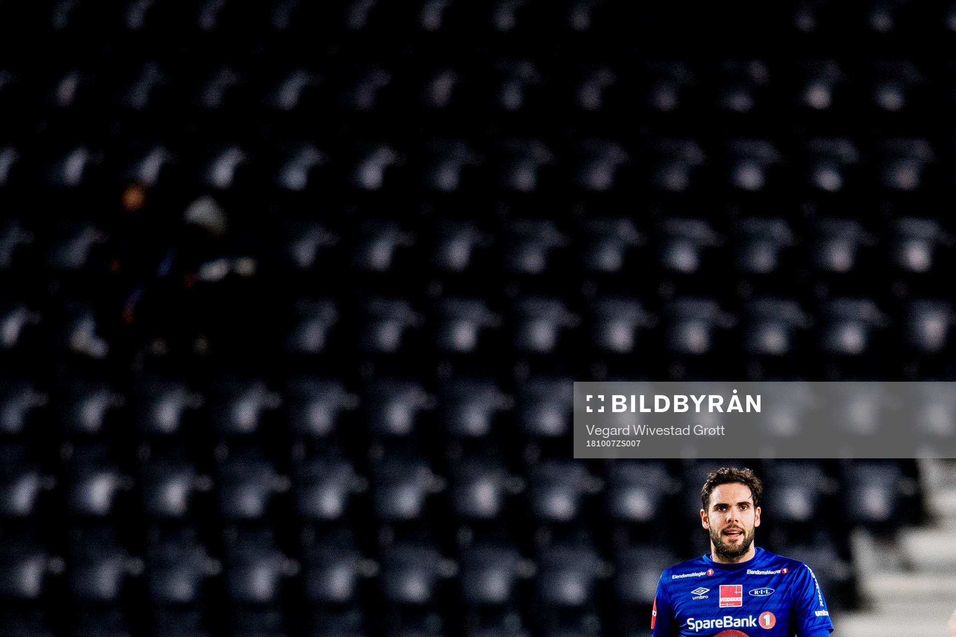 Eirik Valla Dønnem of Ranheim looks dejected