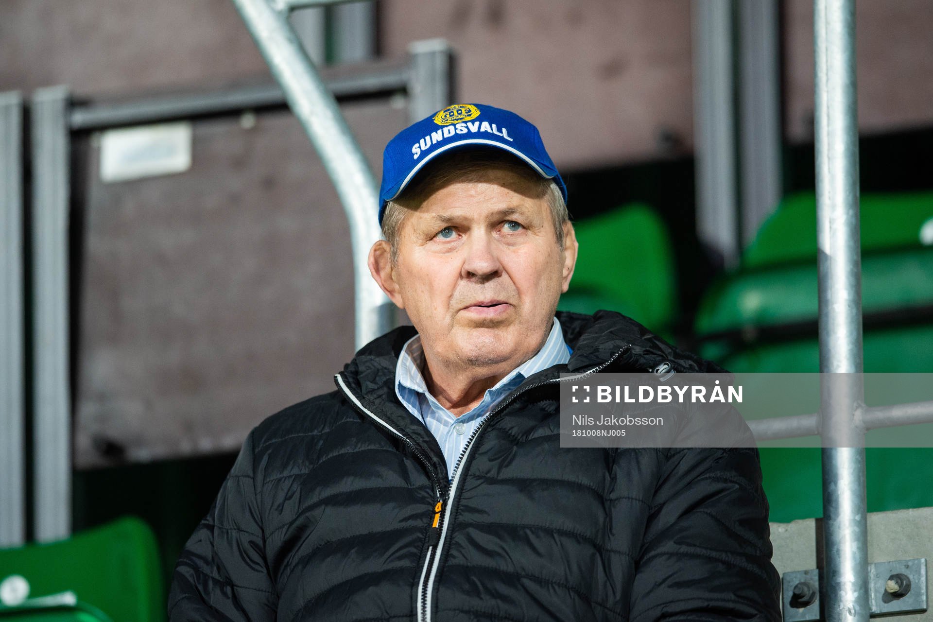 Pelle Svensson på läktaren