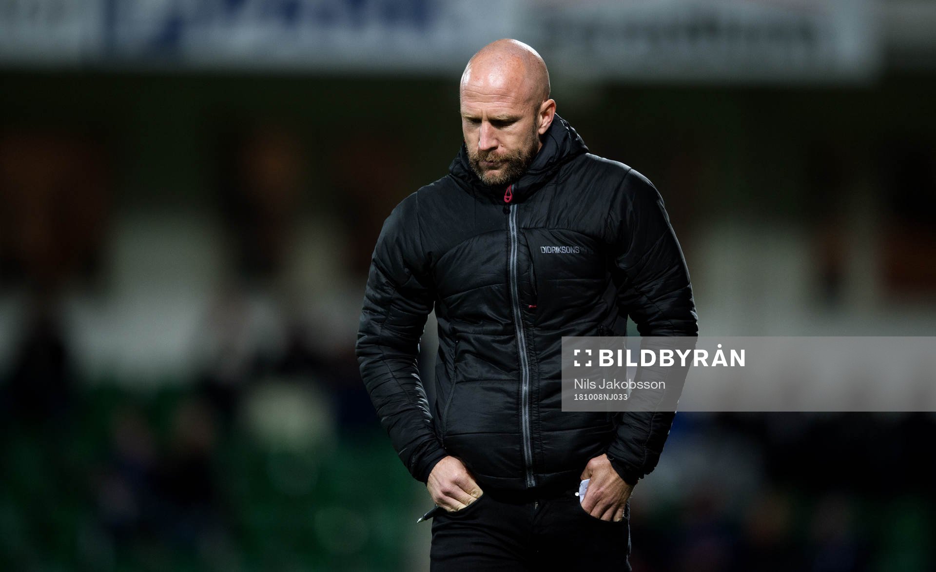 Kalmars tränare för dagen Henrik Rydström deppar