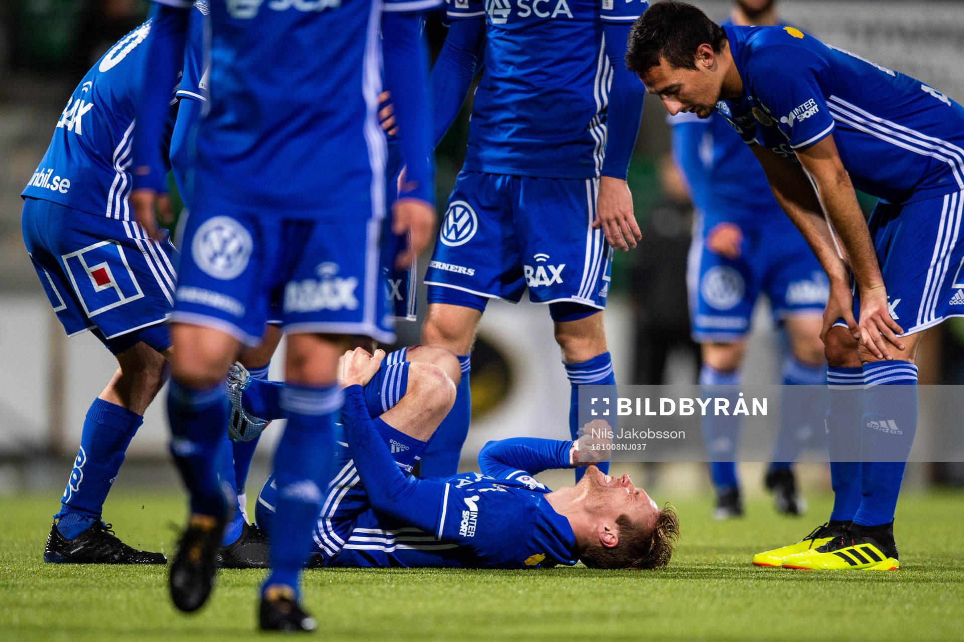 Sundsvalls David Myrestam har ont