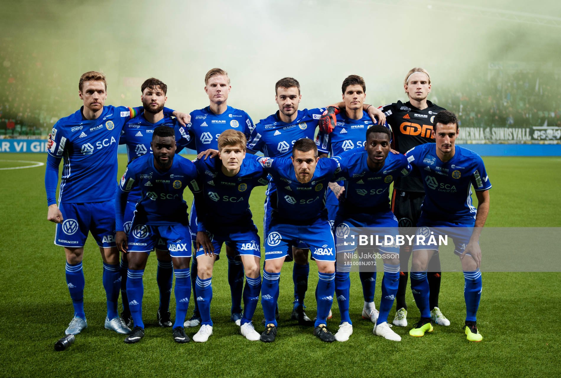 Sundsvalls lagbild David Myrestam, Jonathan Tamimi Syberg,