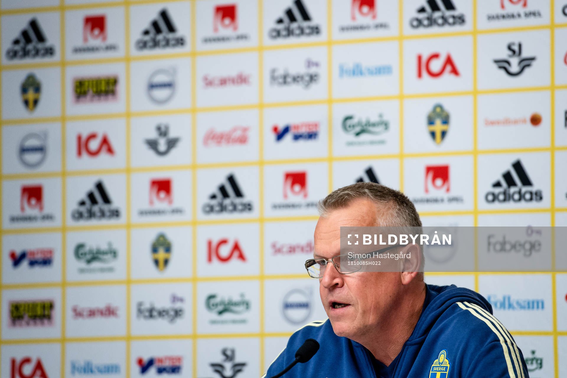 Sveriges förbundskapten Janne Andersson
