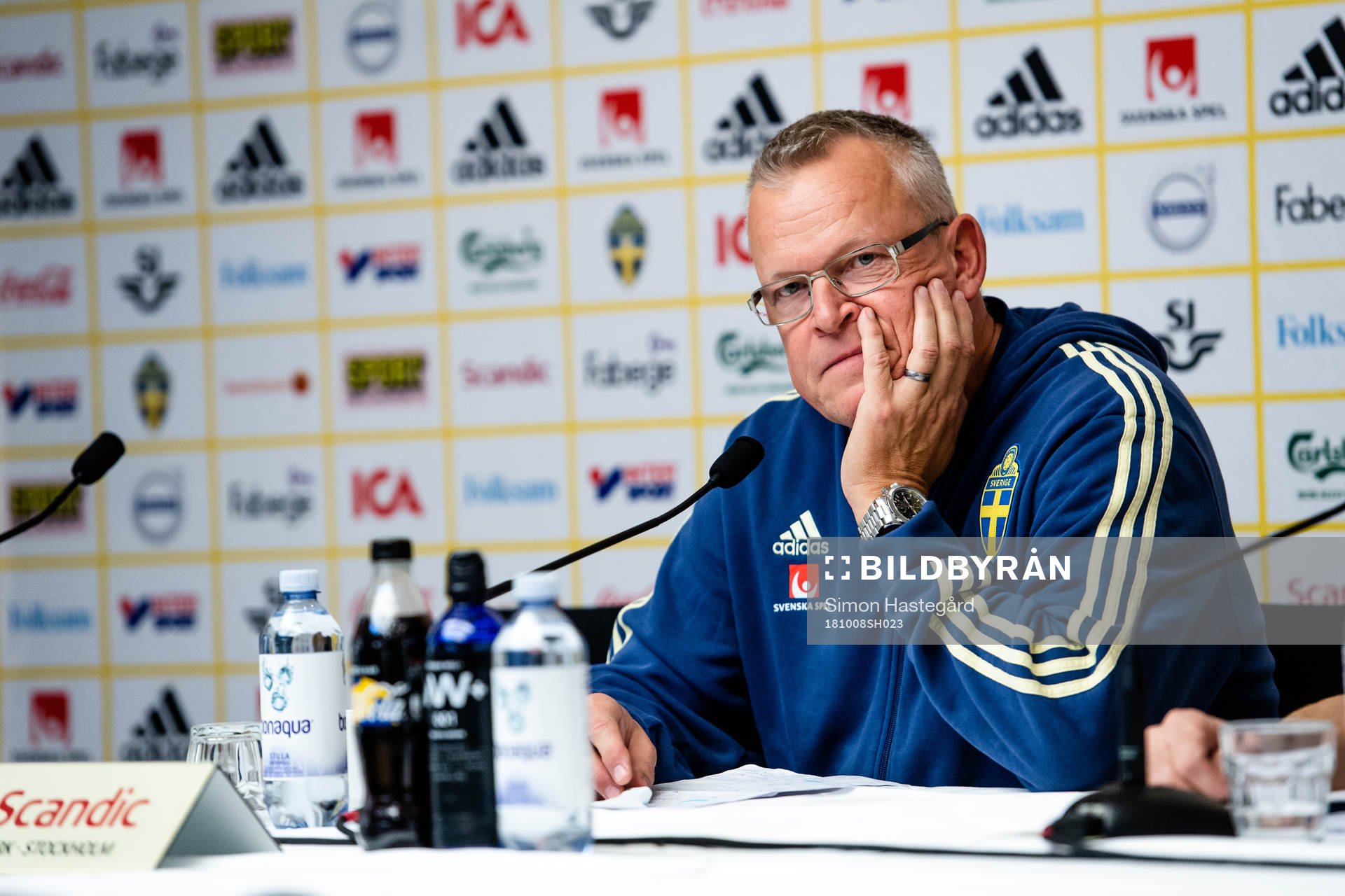 Sveriges förbundskapten Janne Andersson