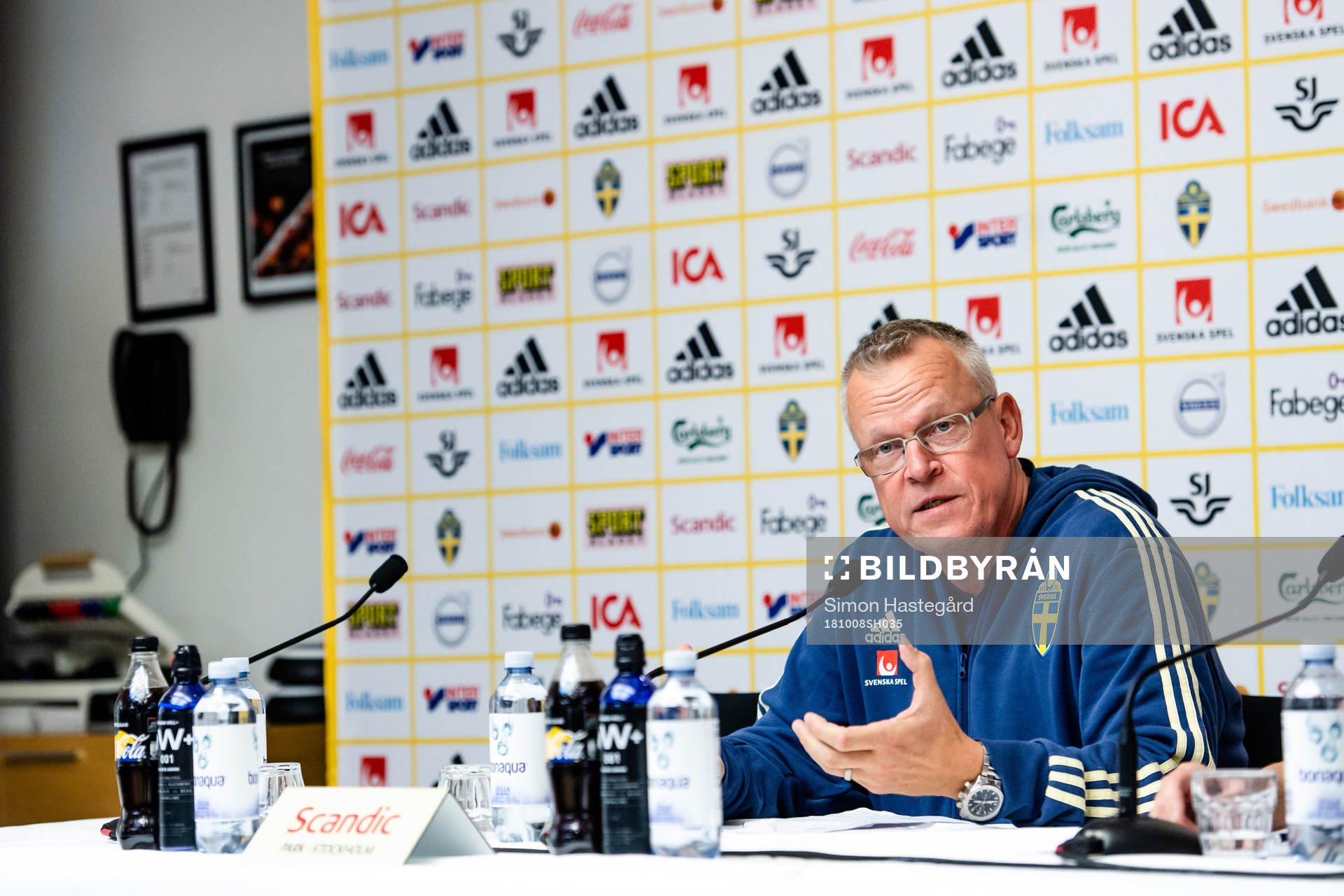 Sveriges förbundskapten Janne Andersson