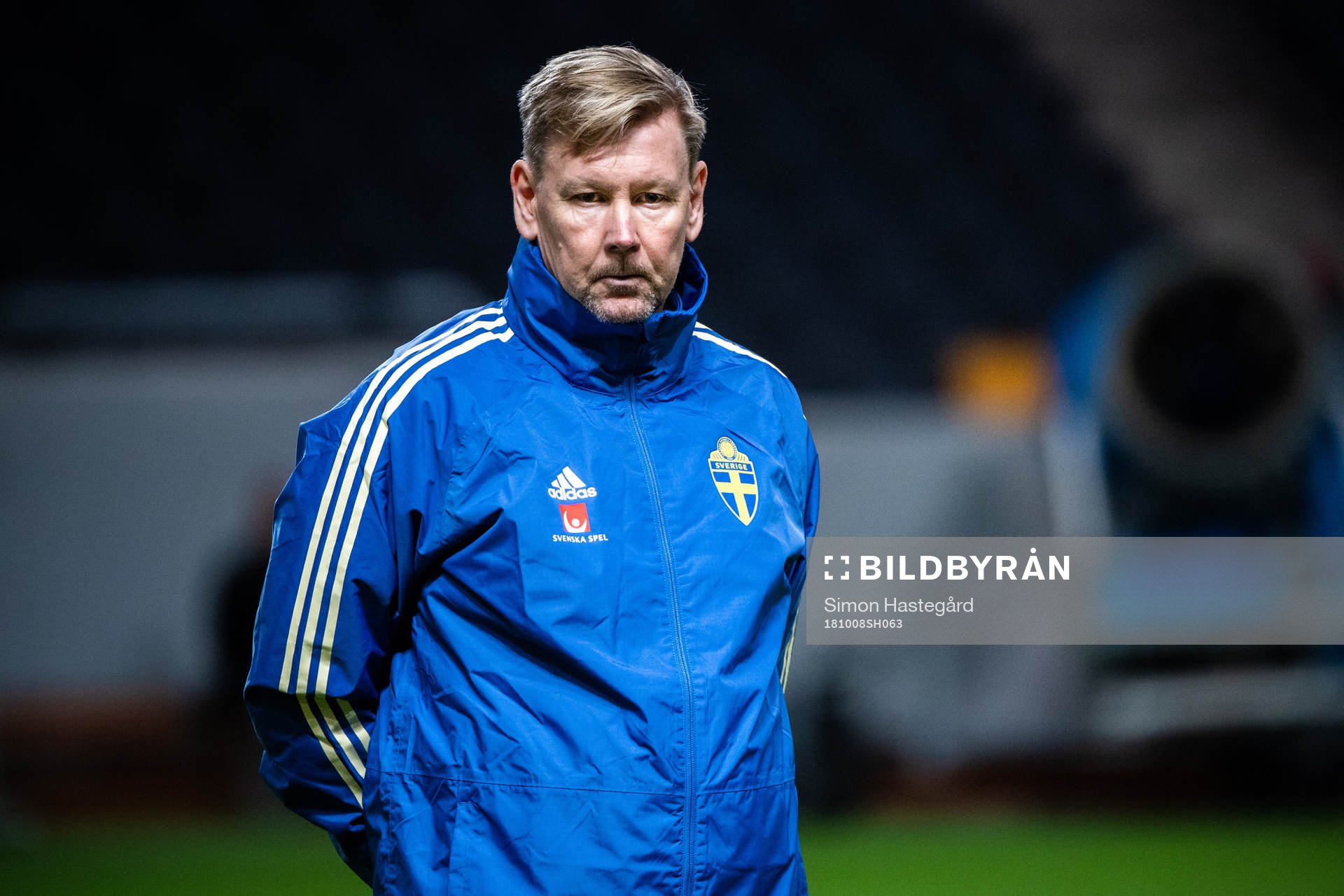 Sveriges assisterande tränare Peter Wettergren