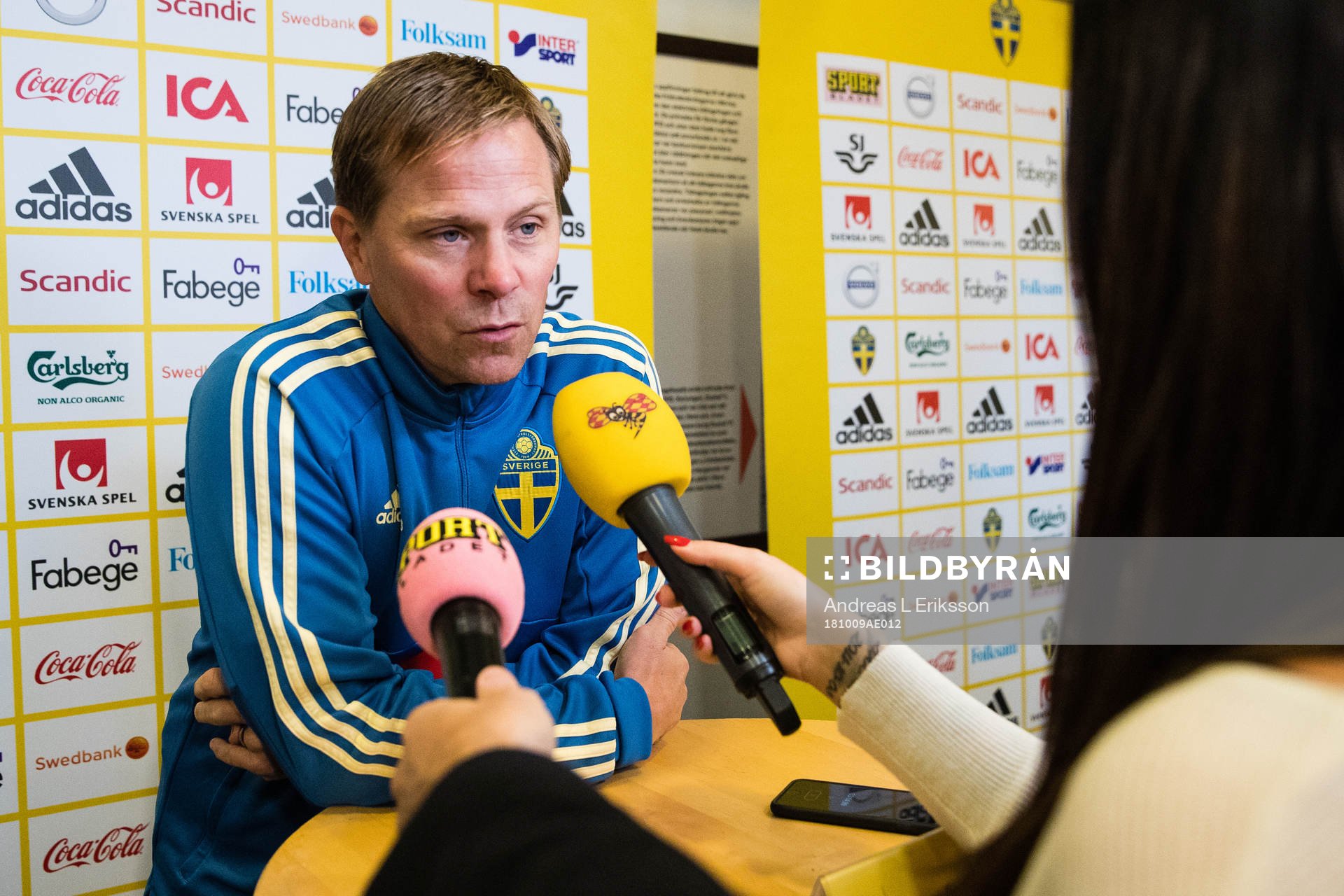 Sveriges scout Roger Sandberg