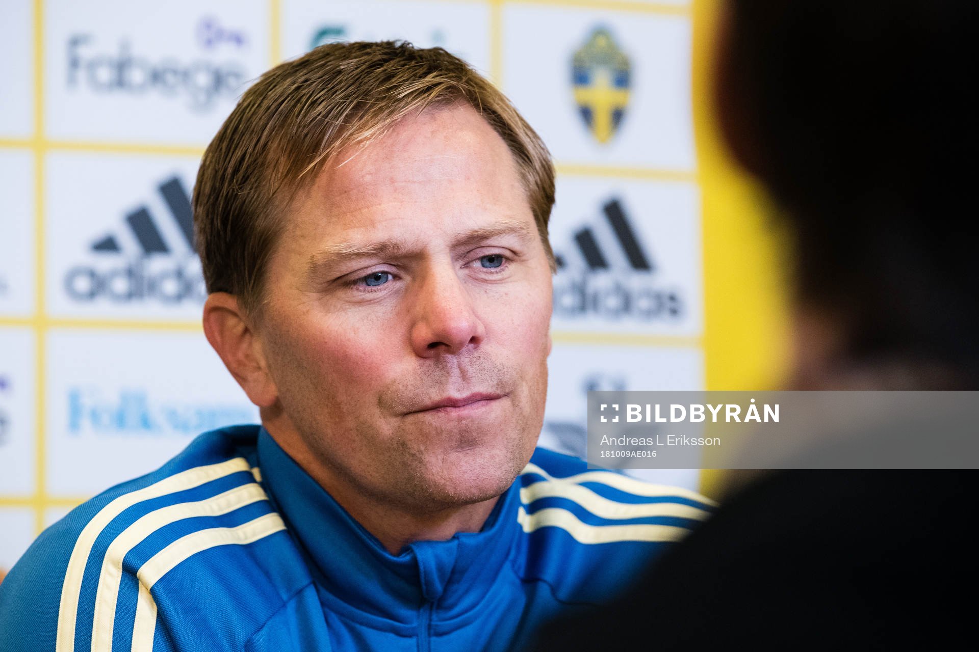 Sveriges scout Roger Sandberg