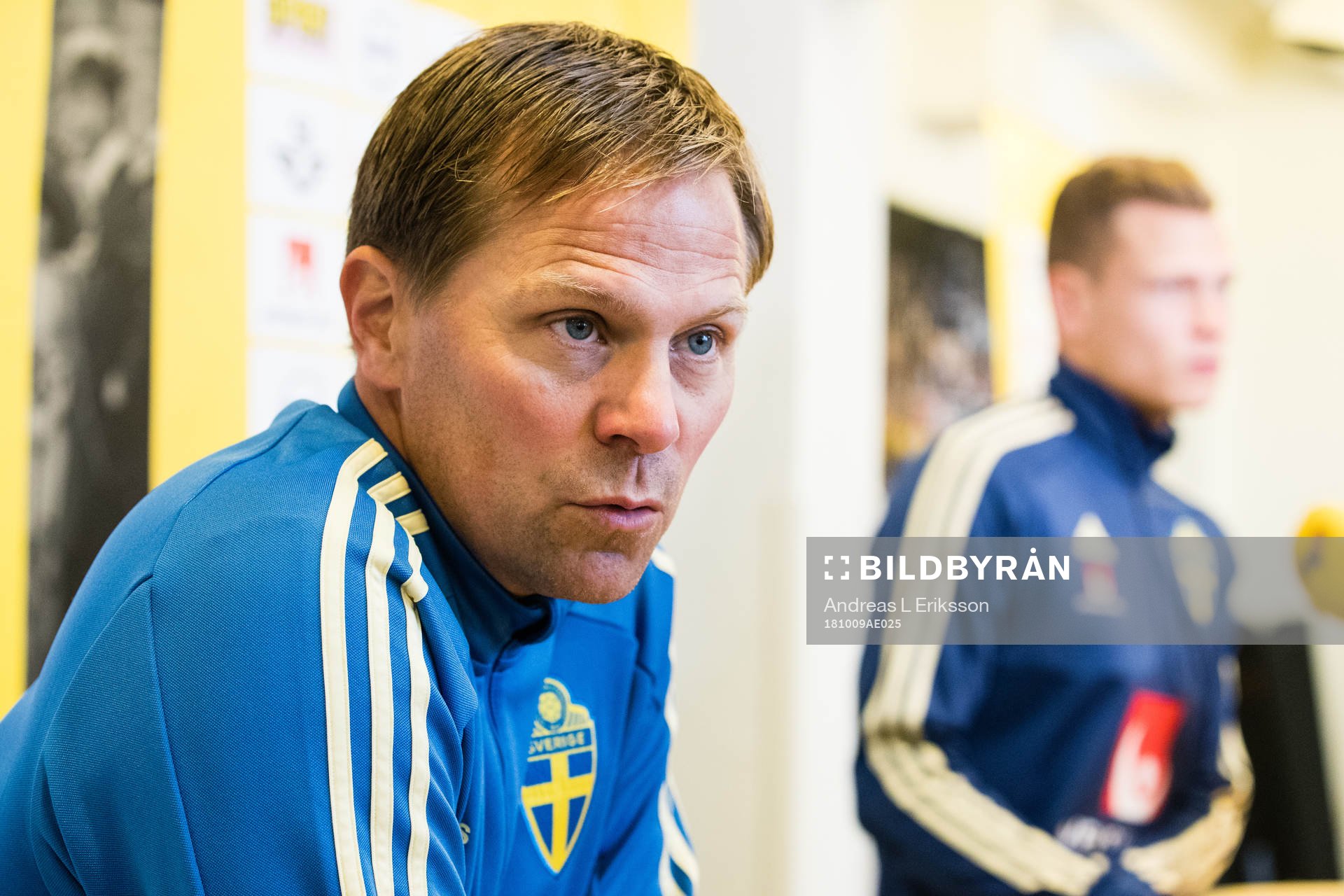 Sveriges scout Roger Sandberg