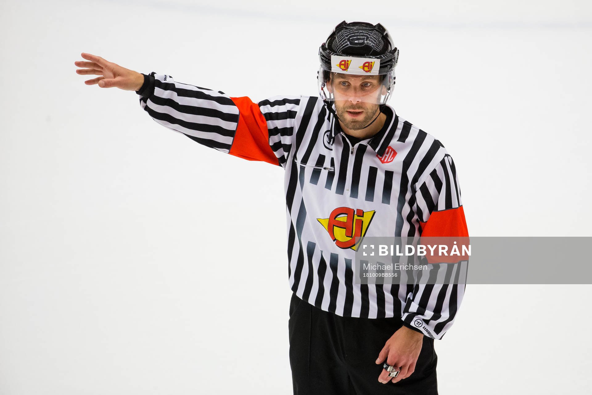 Referee Marcus Linde