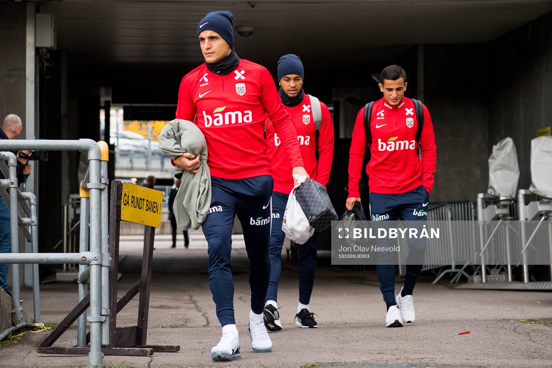 Mohamed Elyounoussi, Joshua King and Omar Elabdellaoui of