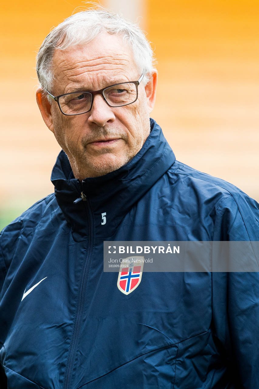 Lars Lagerbäck, head coach of Norway