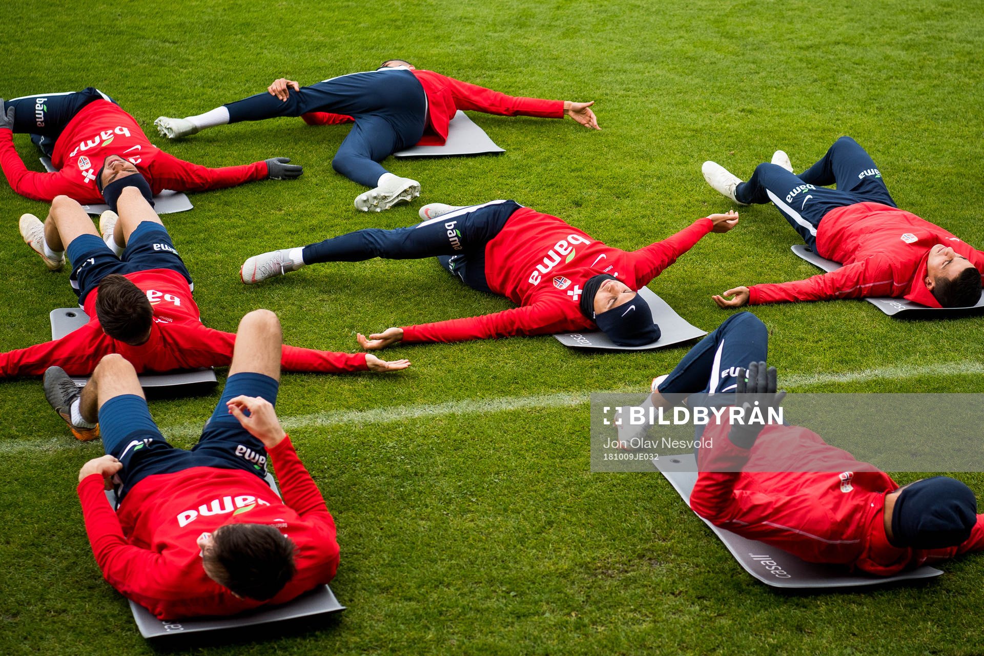 The players of Norway