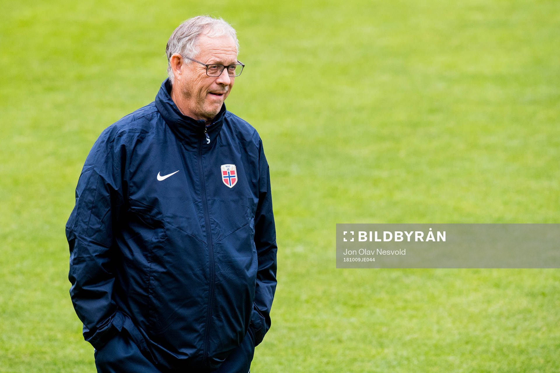 Lars Lagerbäck, head coach of Norway