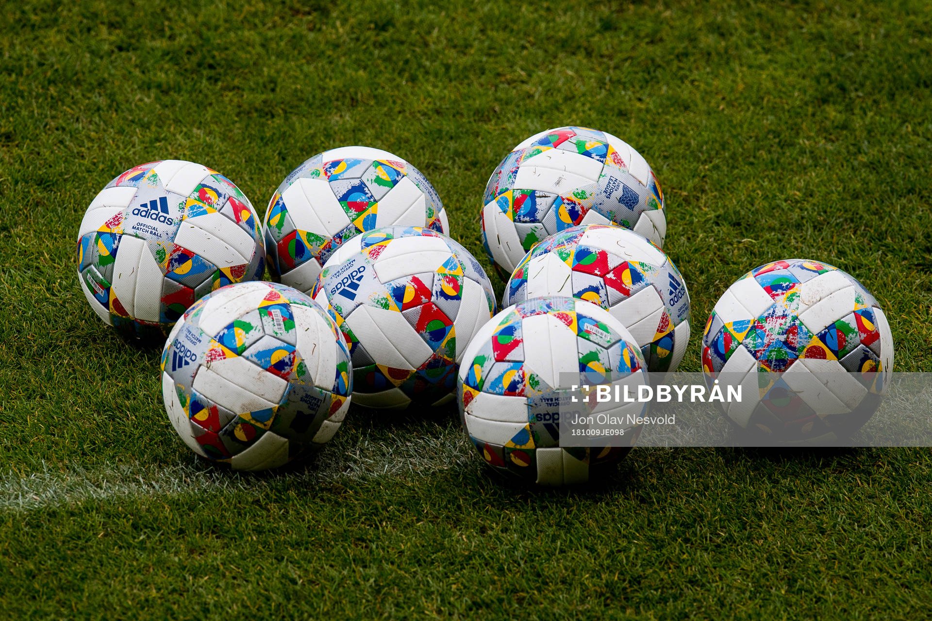 Nations League footballs