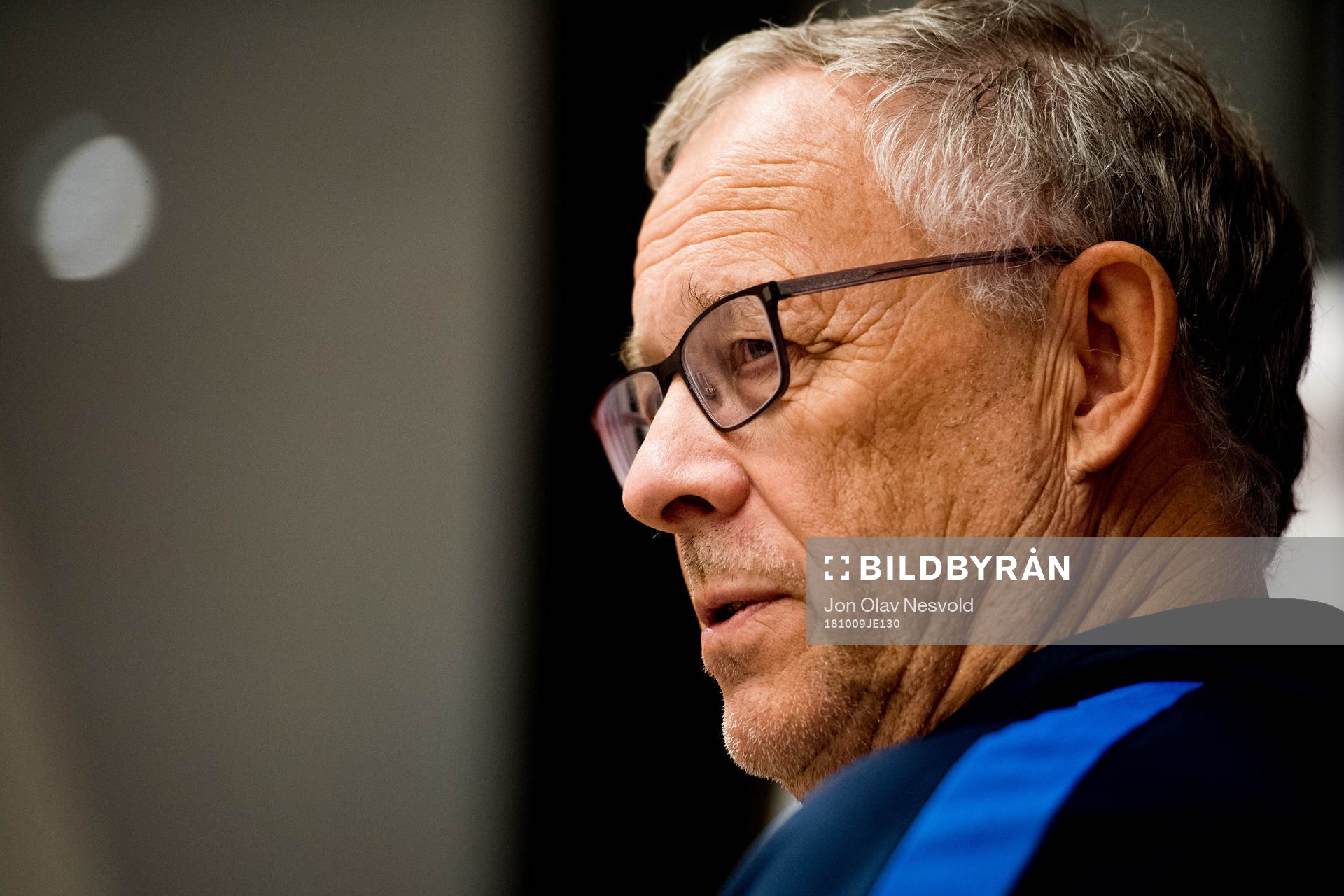 Lars Lagerbäck, head coach of Norway