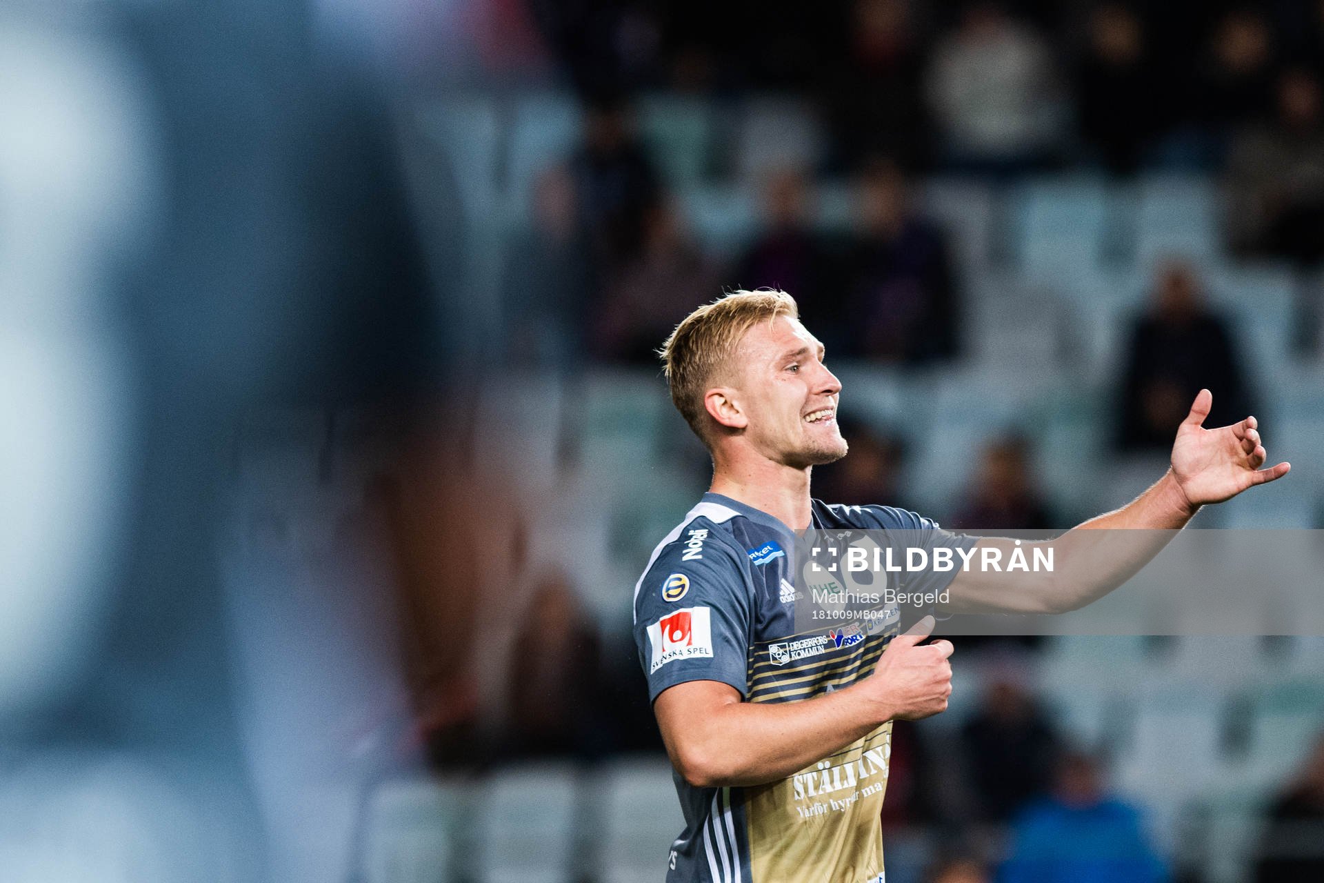 Degerfors Oliver Ekroth reagerar