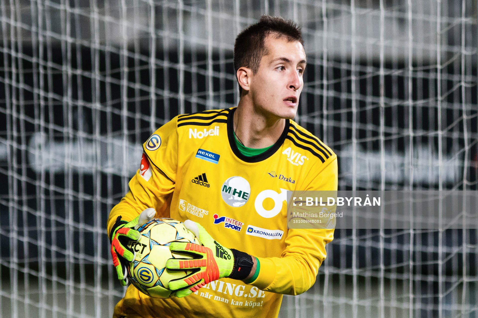 Degerfors målvakt Dario Miskic