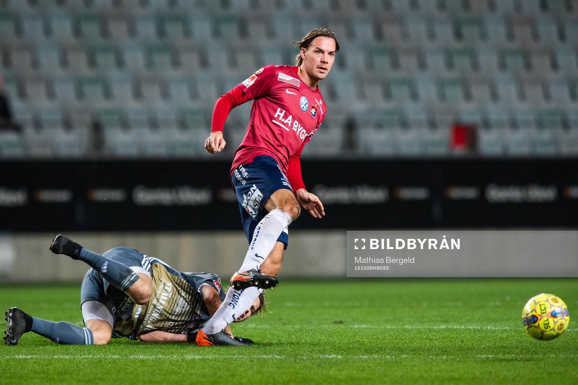 Degerfors Erik Grandelius faller
