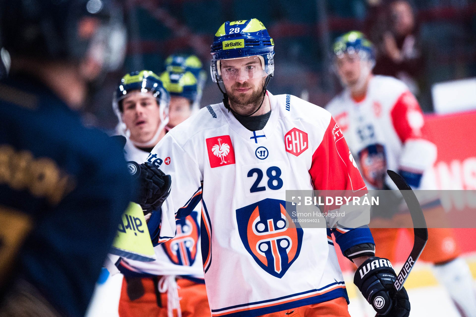 Jarkko Malinen of Tappara celebrate the 1-3 goal