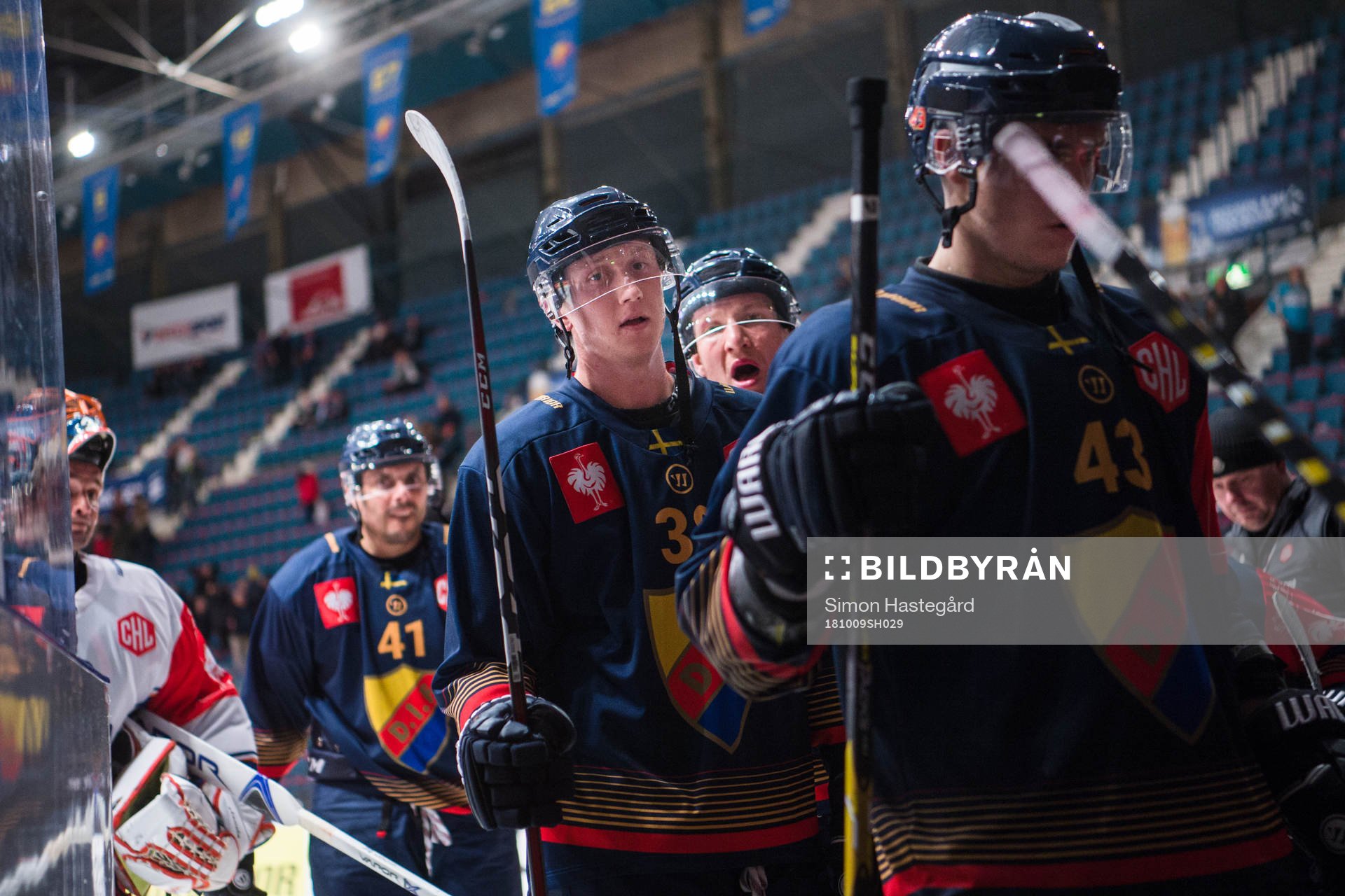 Olle Alsing of Djurgården looks dejected