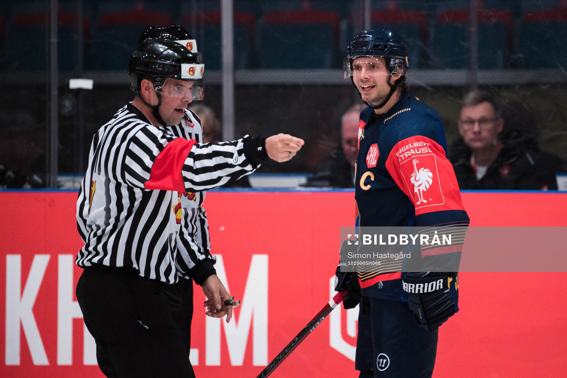Jacob Josefson of Djurgården reacts