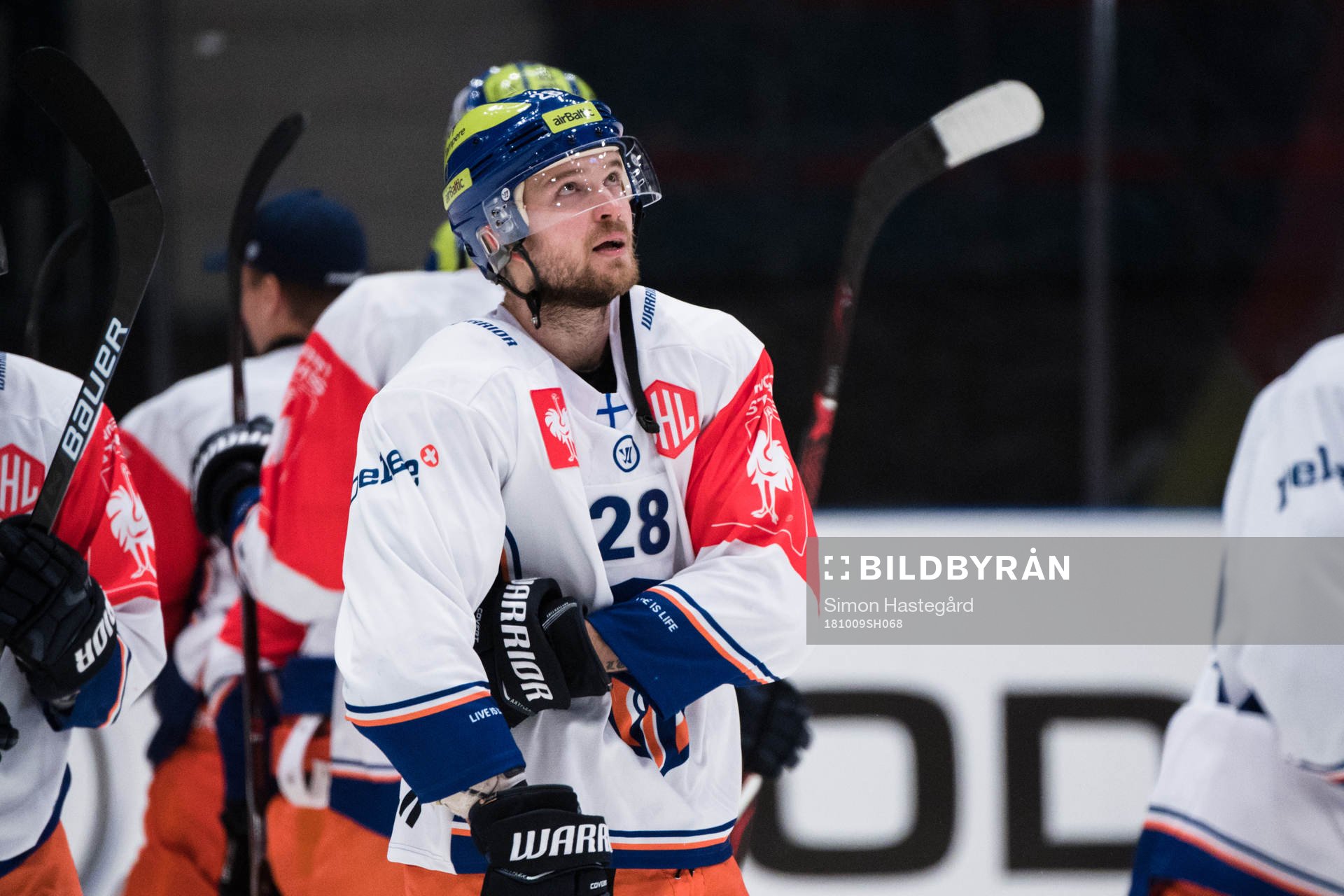 Jarkko Malinen of Tappara celebrates