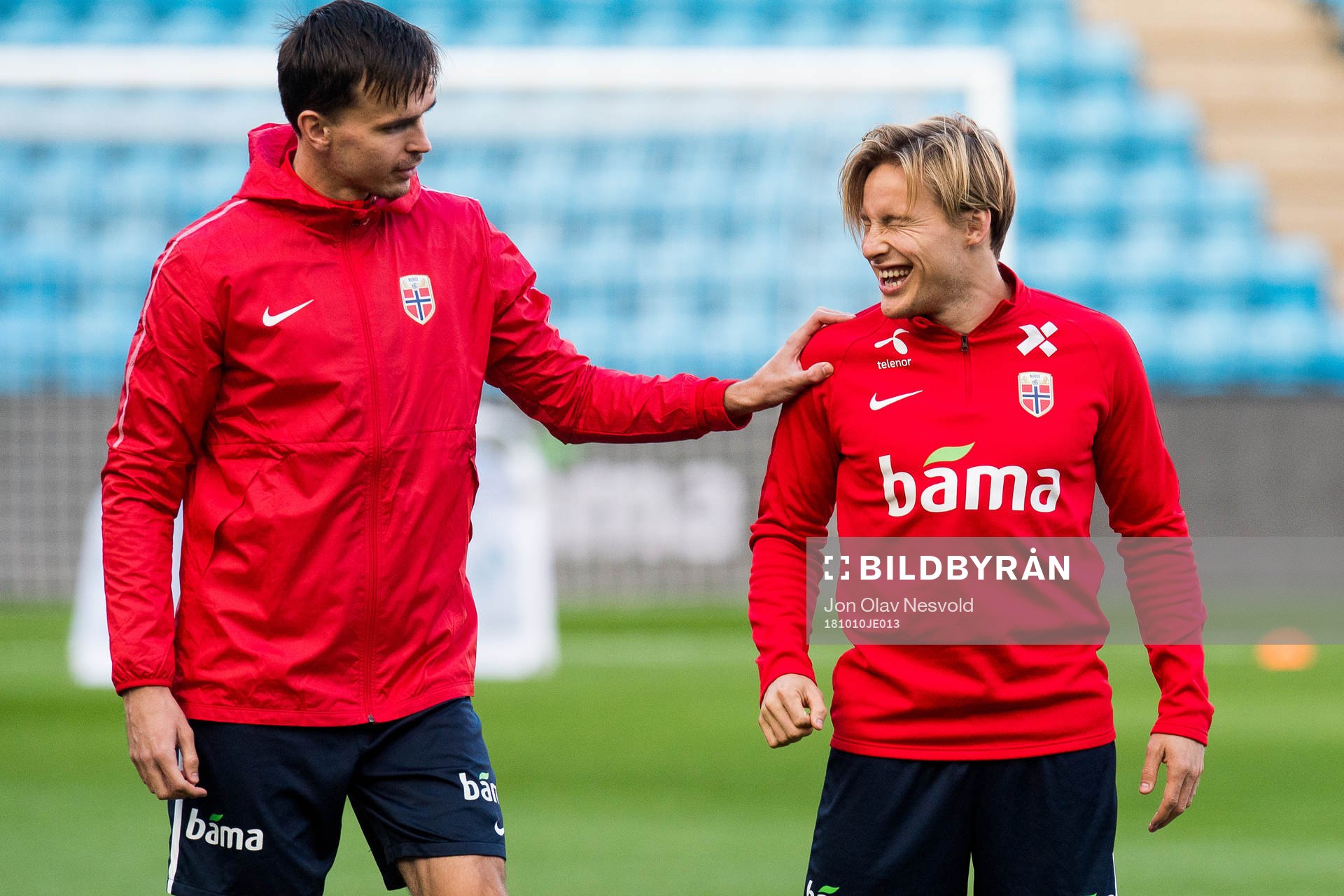 Ole Kristian Selnæs and Jonas Svensson of Norway