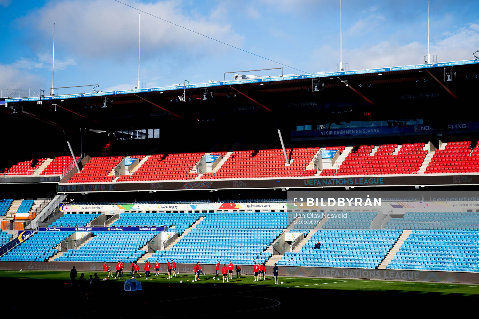 General view of Ullevaal Stadion