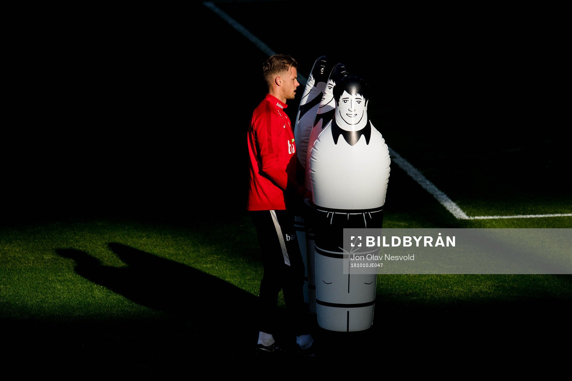 Goalkeeper Ørjan Håskjold Nyland of Norway