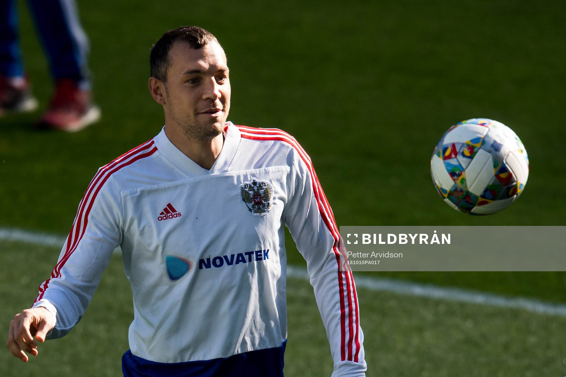 Artem Dzyuba of Russia