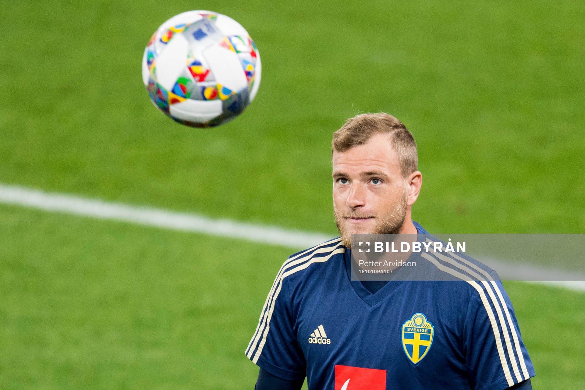 John Guidetti of Sweden