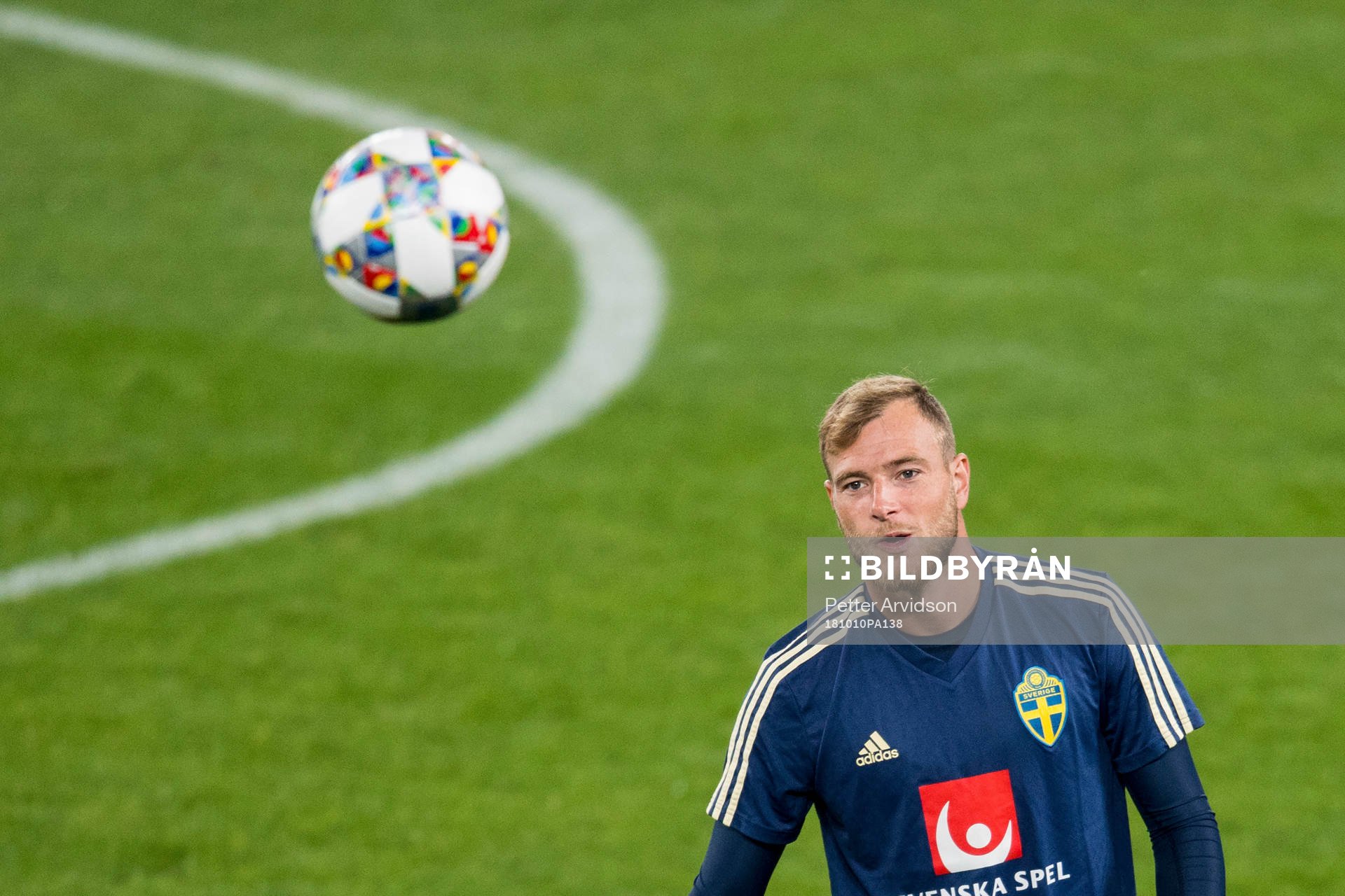 John Guidetti of Sweden
