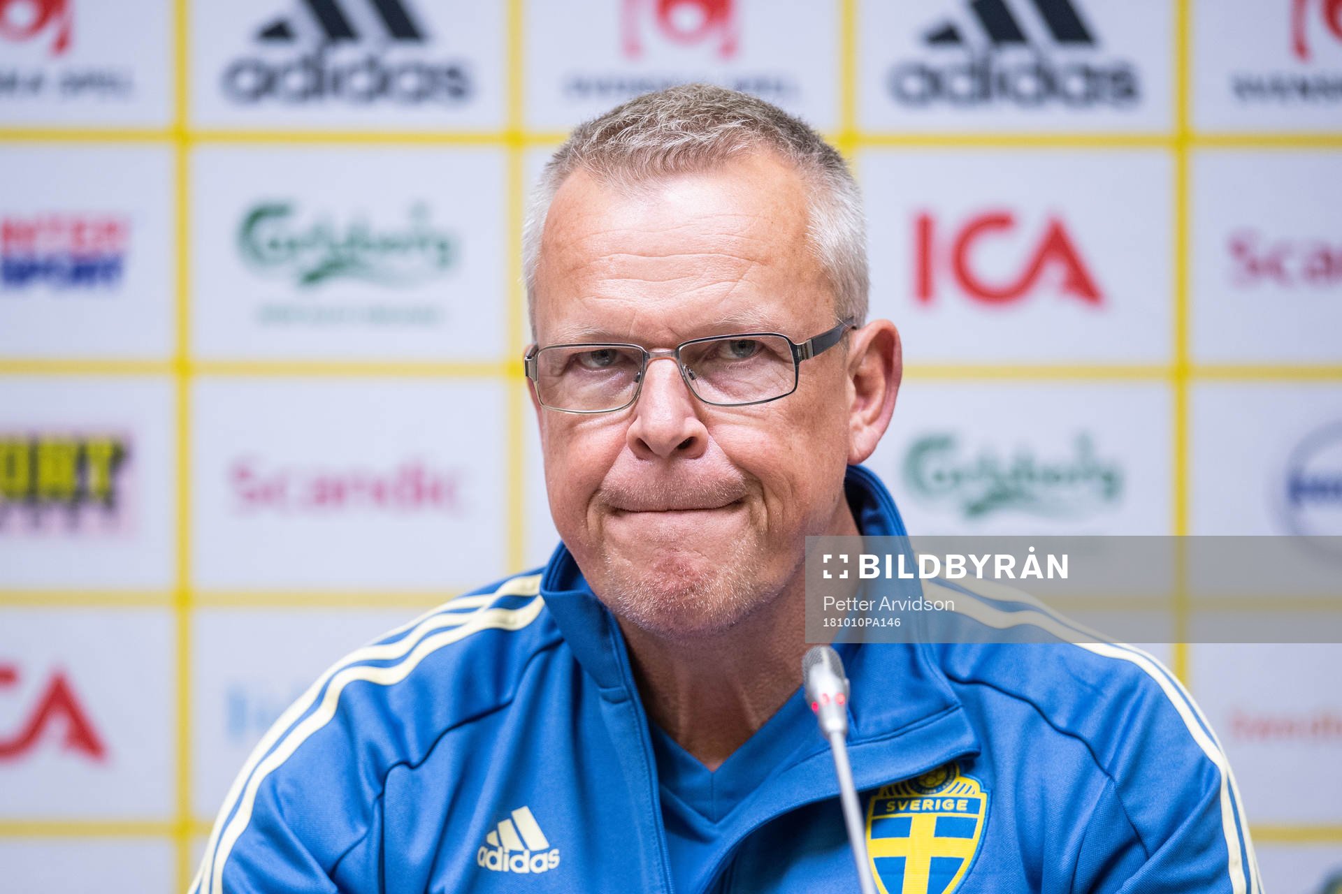 Head coach Janne Andersson of Sweden
